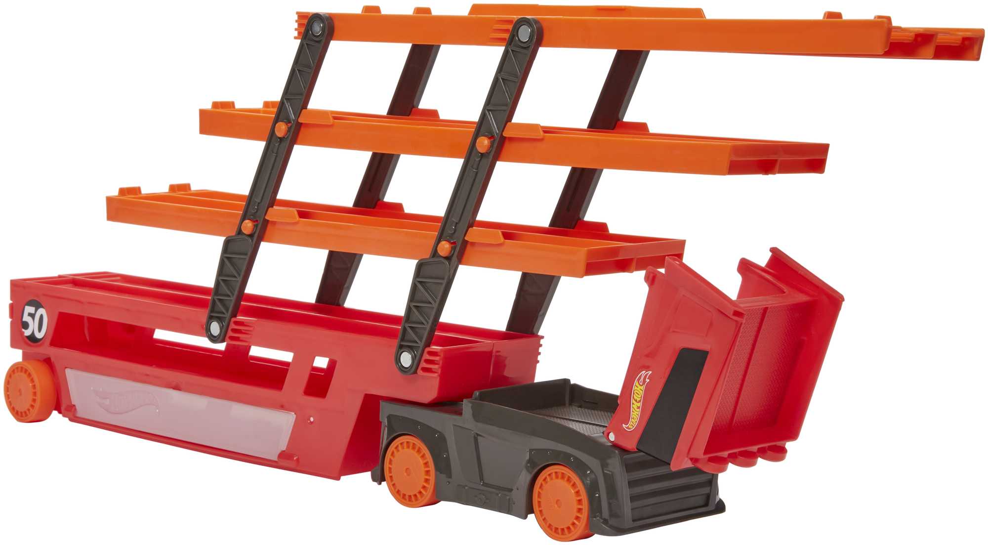 Hot Wheels City Pista de Brinquedo Mega Reboque - Image 5