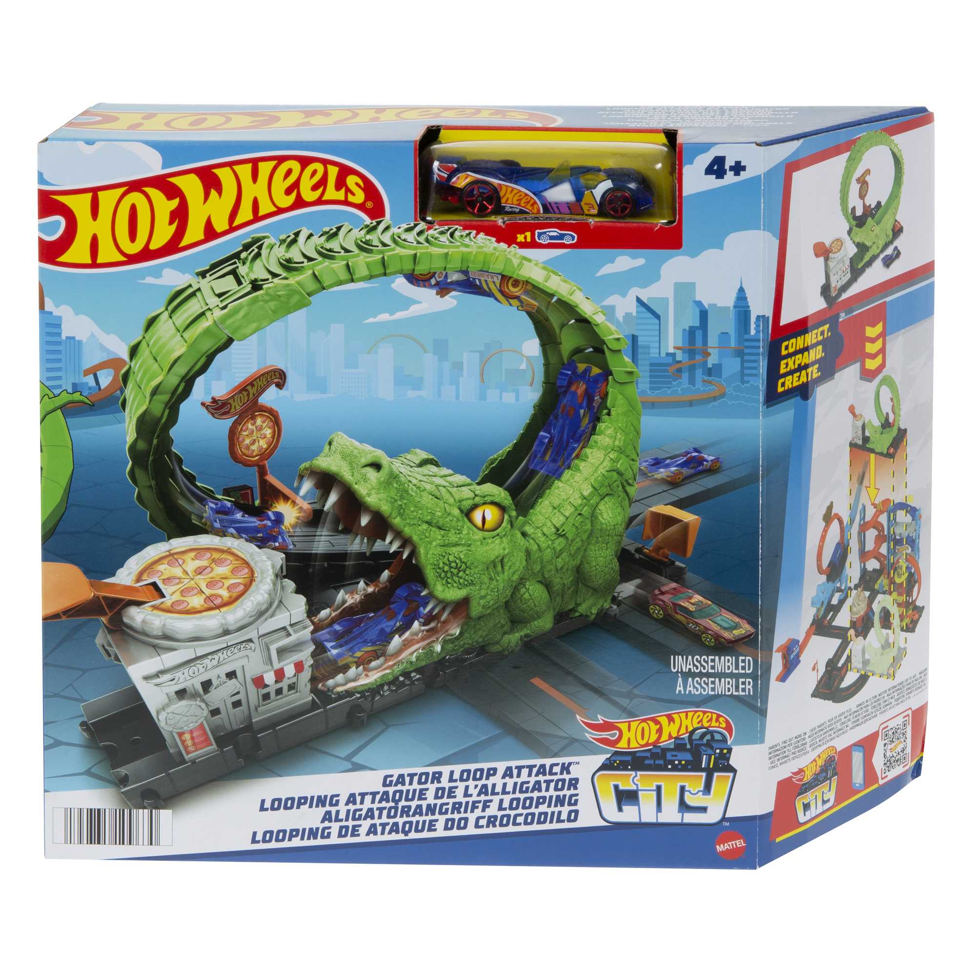 Hot Wheels City Pista de Brinquedo Nêmesis Cocodrilo - Image 4