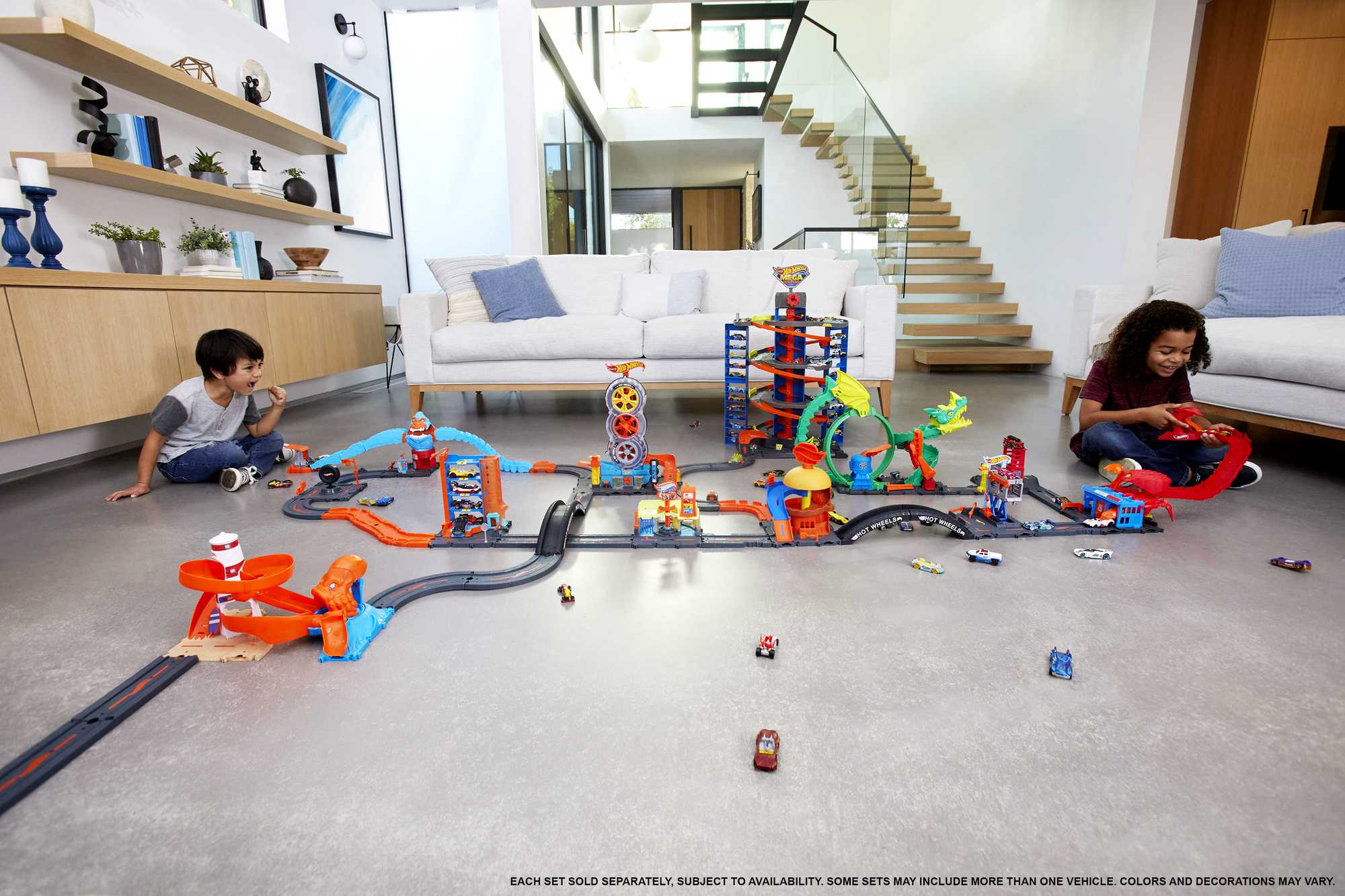 Hot Wheels City Pista de Brinquedo Pacote de Construção - Image 2