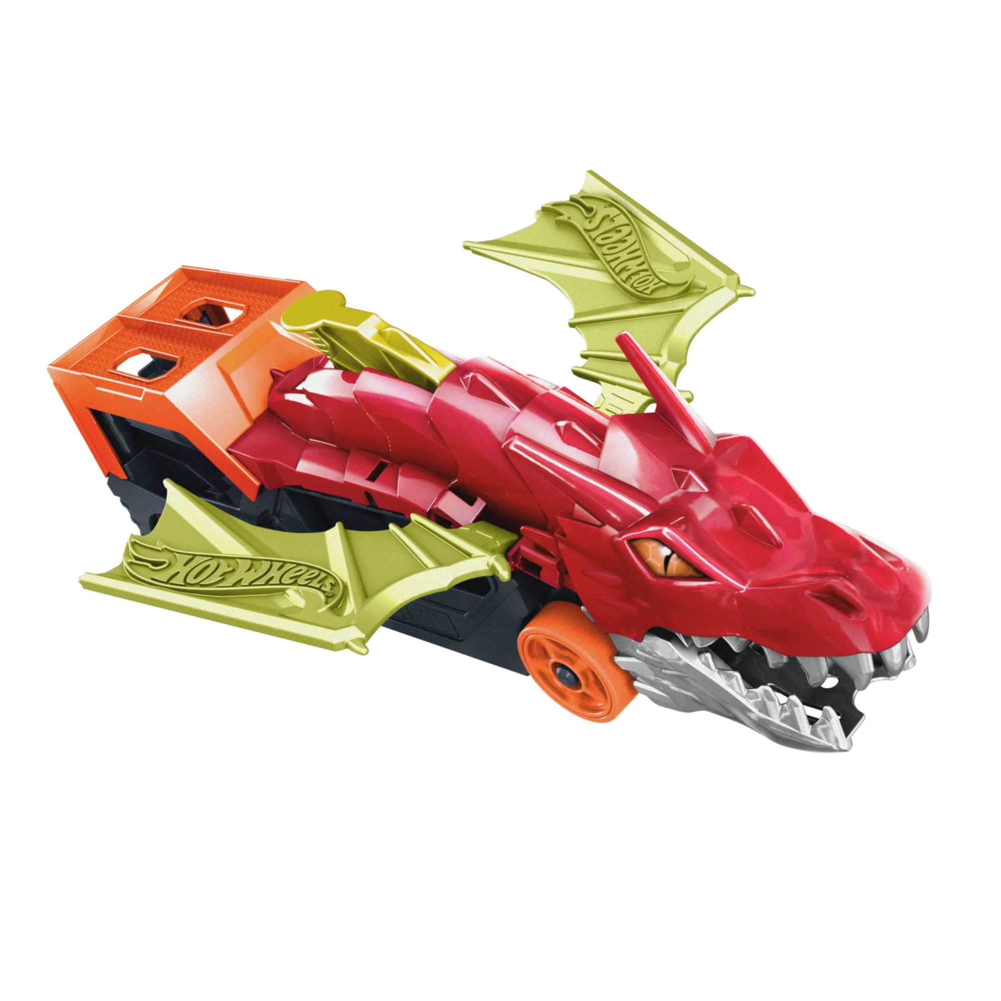 Hot Wheels City Pista de Brinquedo Reboque de Dragão - Image 7