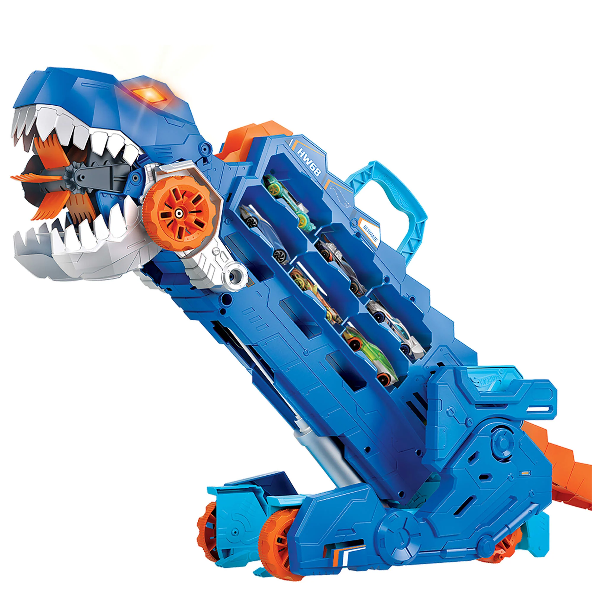 Hot Wheels City Pista de Brinquedo Super Reboque de T-Rex - Image 5