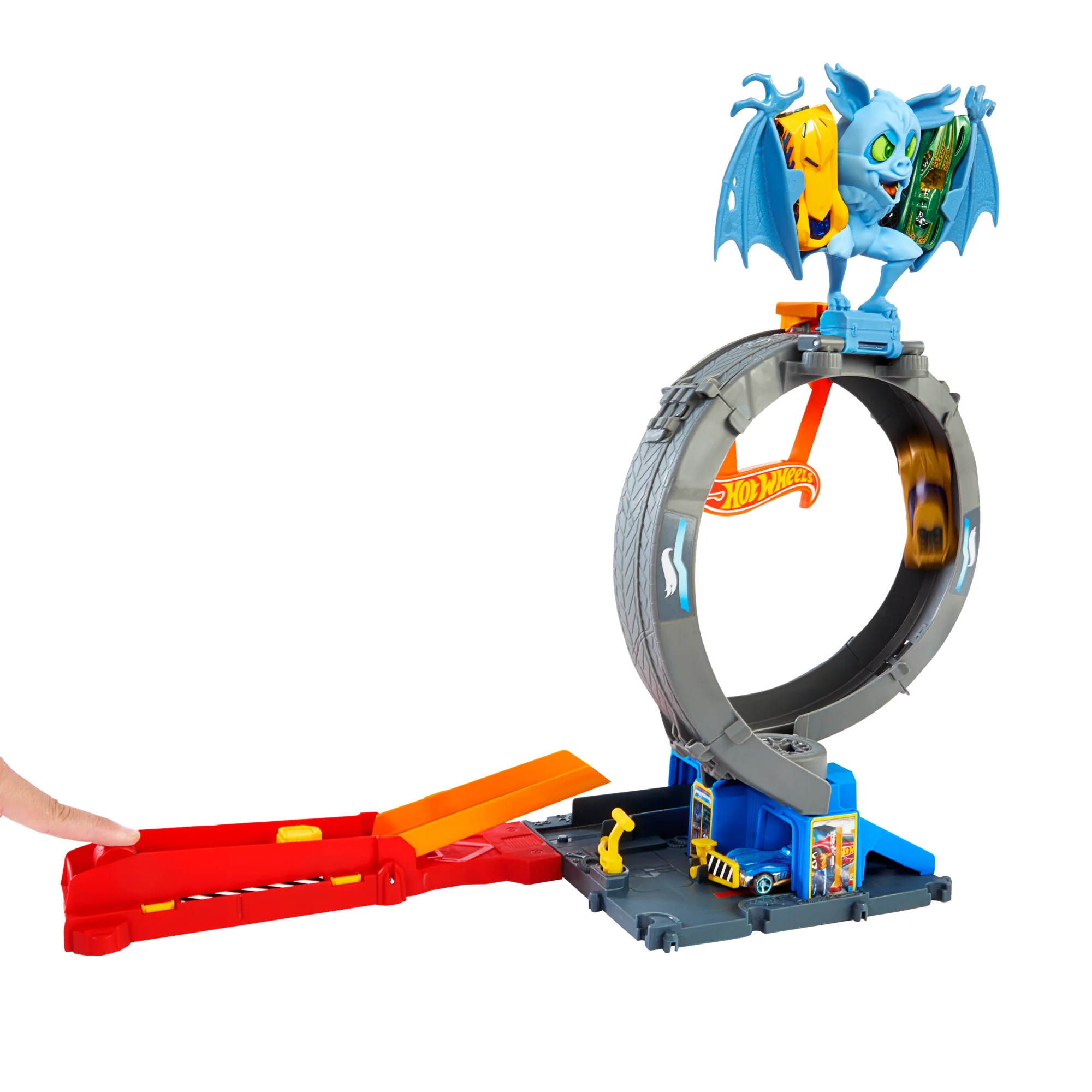 Hot Wheels City Pista de Juguete Ataque de Murciélago - Image 5