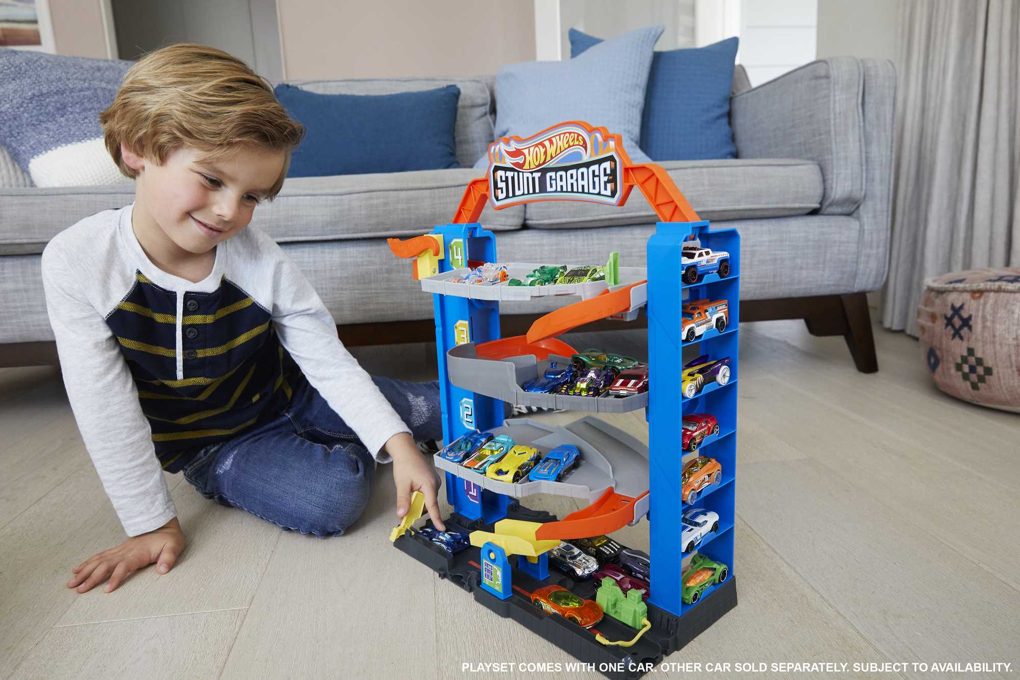 Hot Wheels City Pista de Juguete Garage Extremo - Image 2