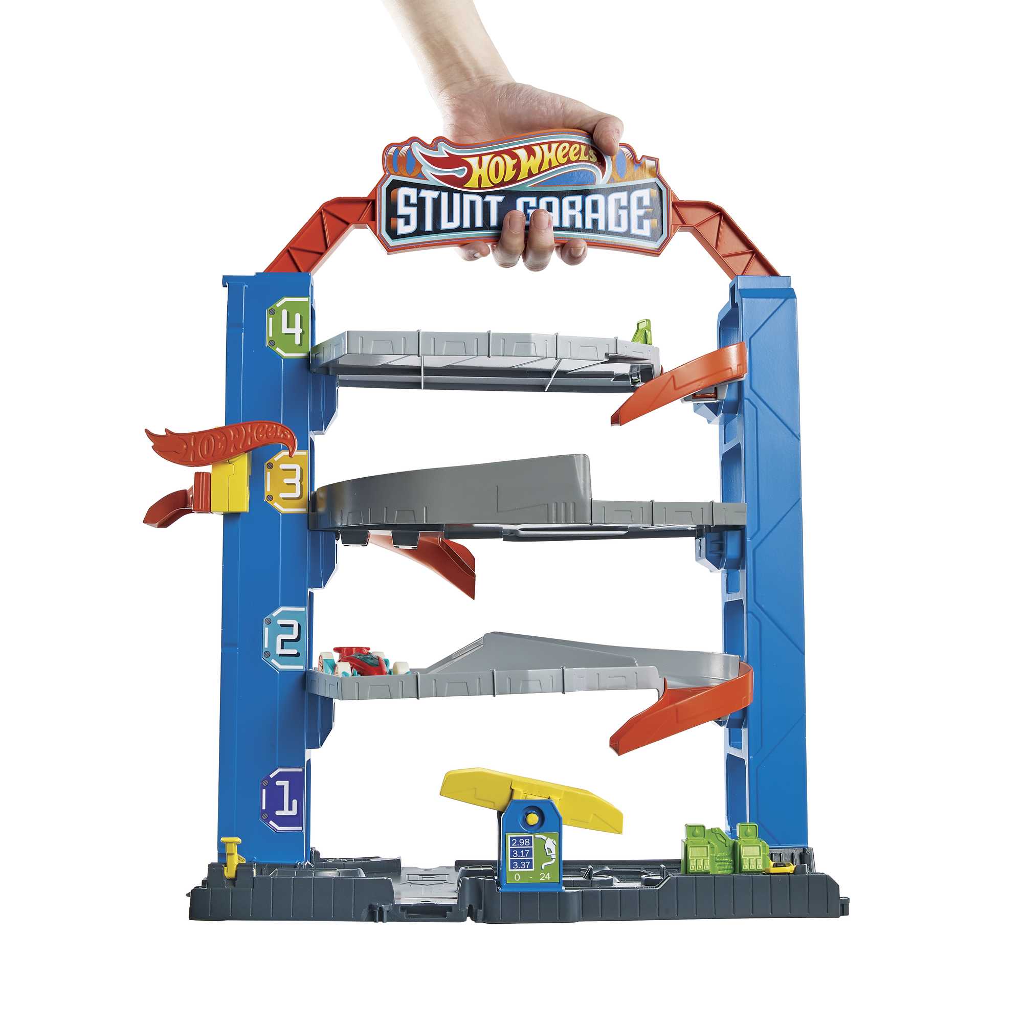 Hot Wheels City Pista de Juguete Garage Extremo - Image 3