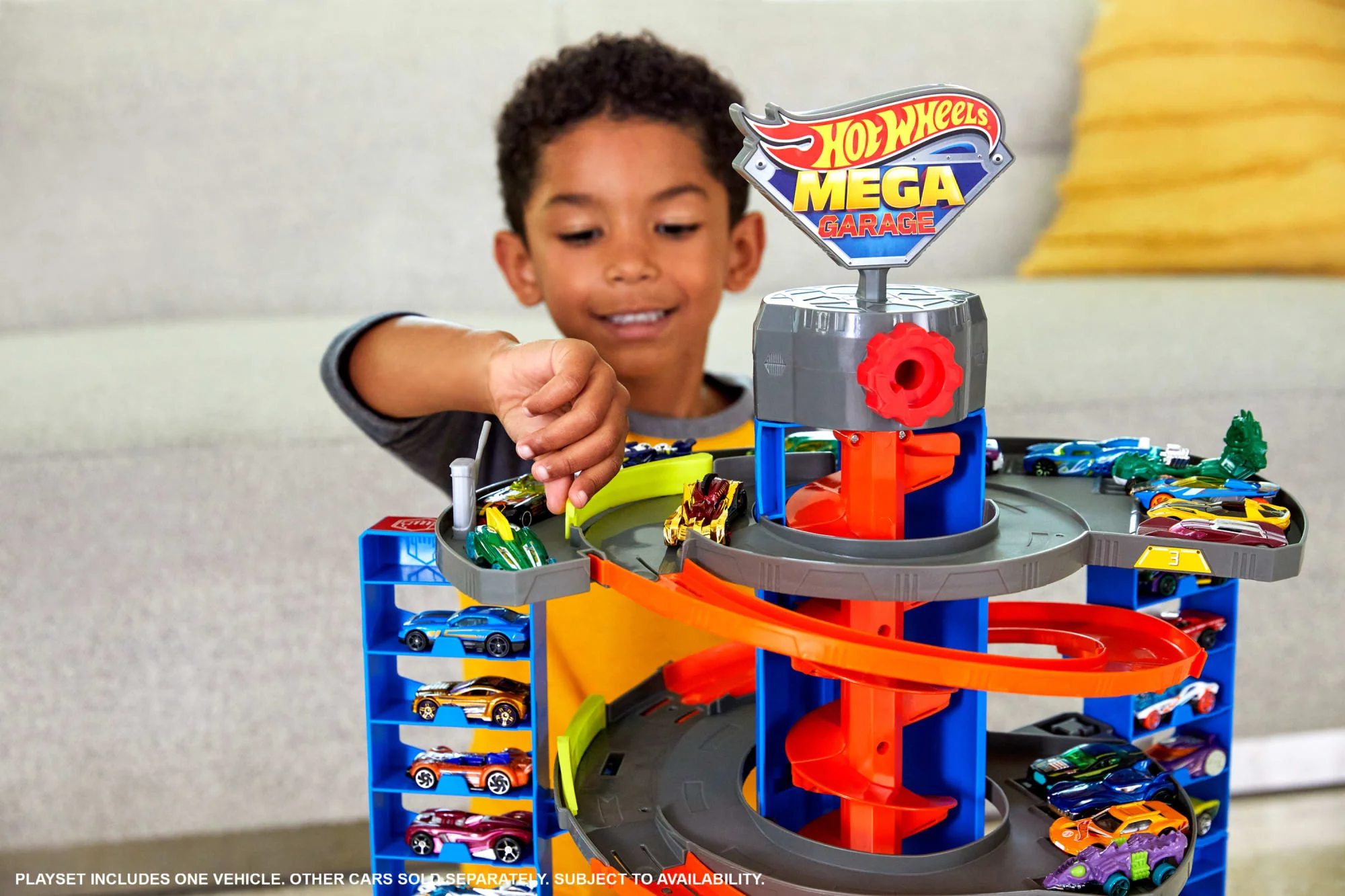 Hot Wheels City Pista de Juguete Mega Garage - Image 3