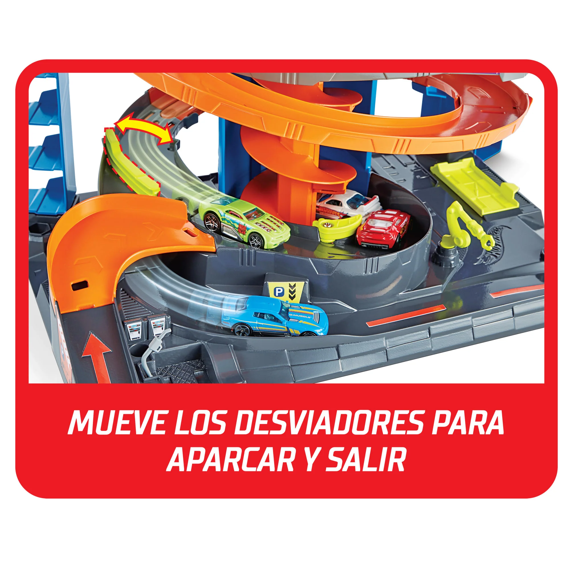 Hot Wheels City Pista de Juguete Mega Garage - Image 5