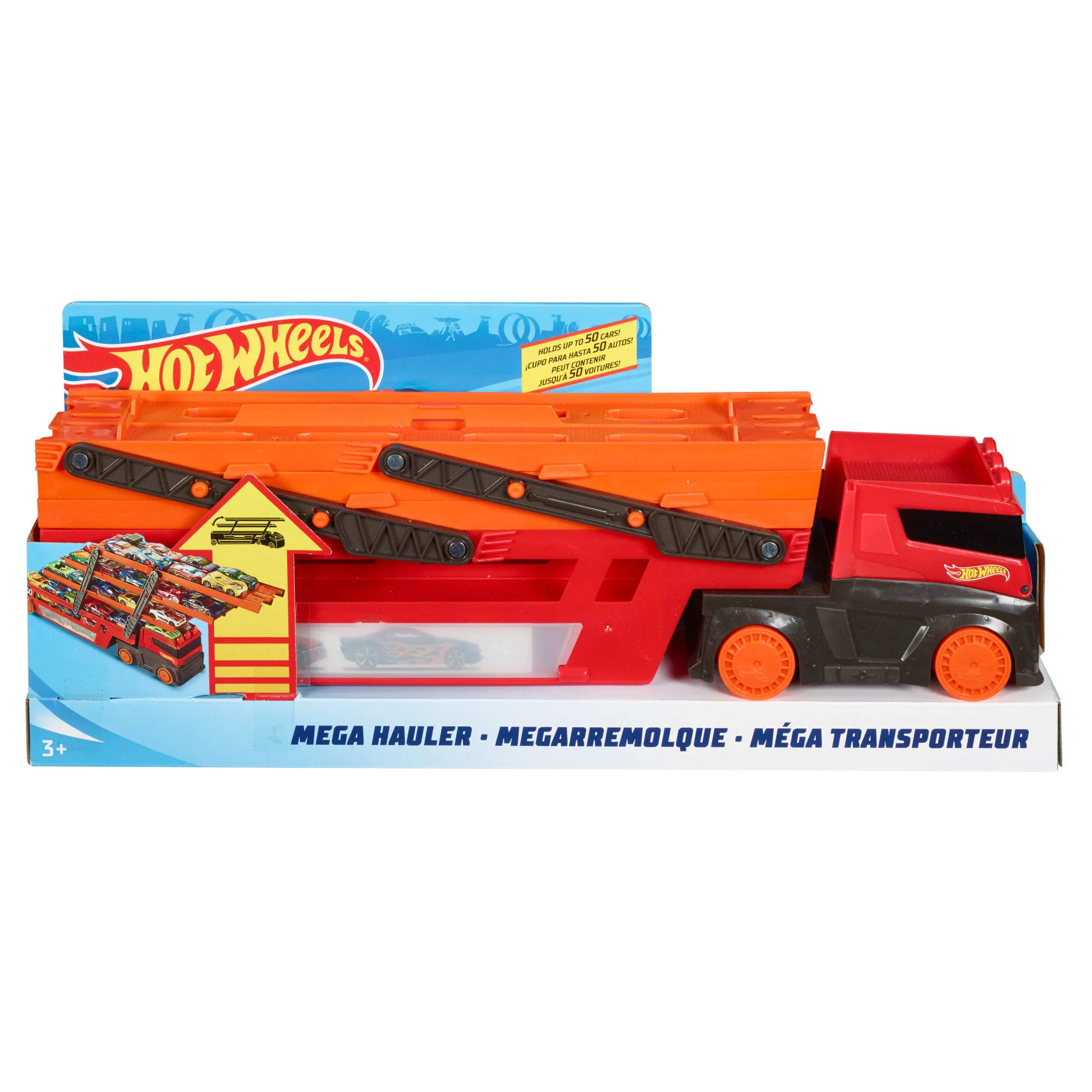 Hot Wheels City Pista de Juguete Mega Remolque - Image 6