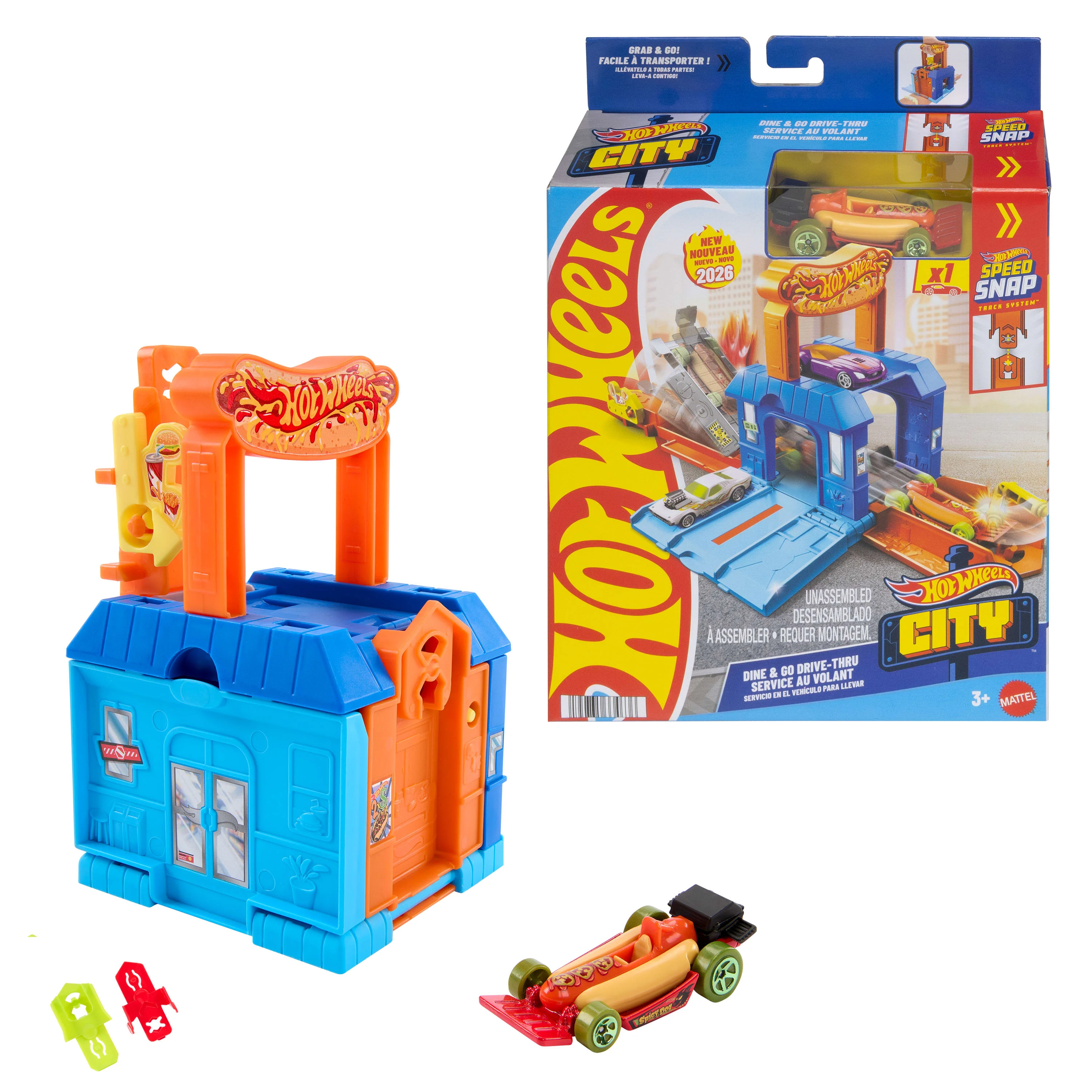 Hot Wheels City Pista de Juguete pista sorpresa - Image 2