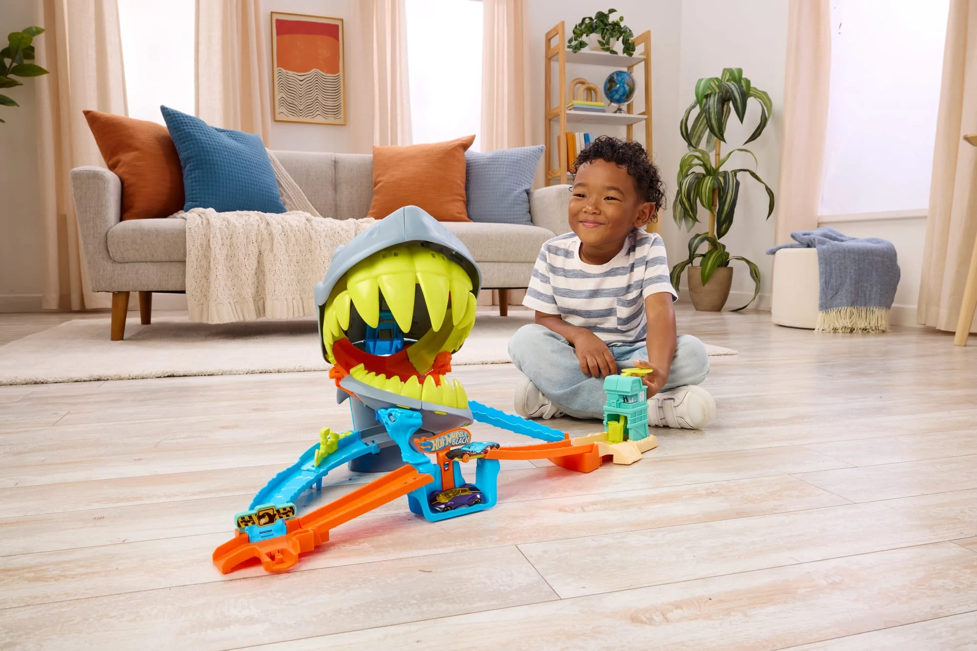 Hot Wheels City Pista de Juguete Pista Tiburón - Image 2