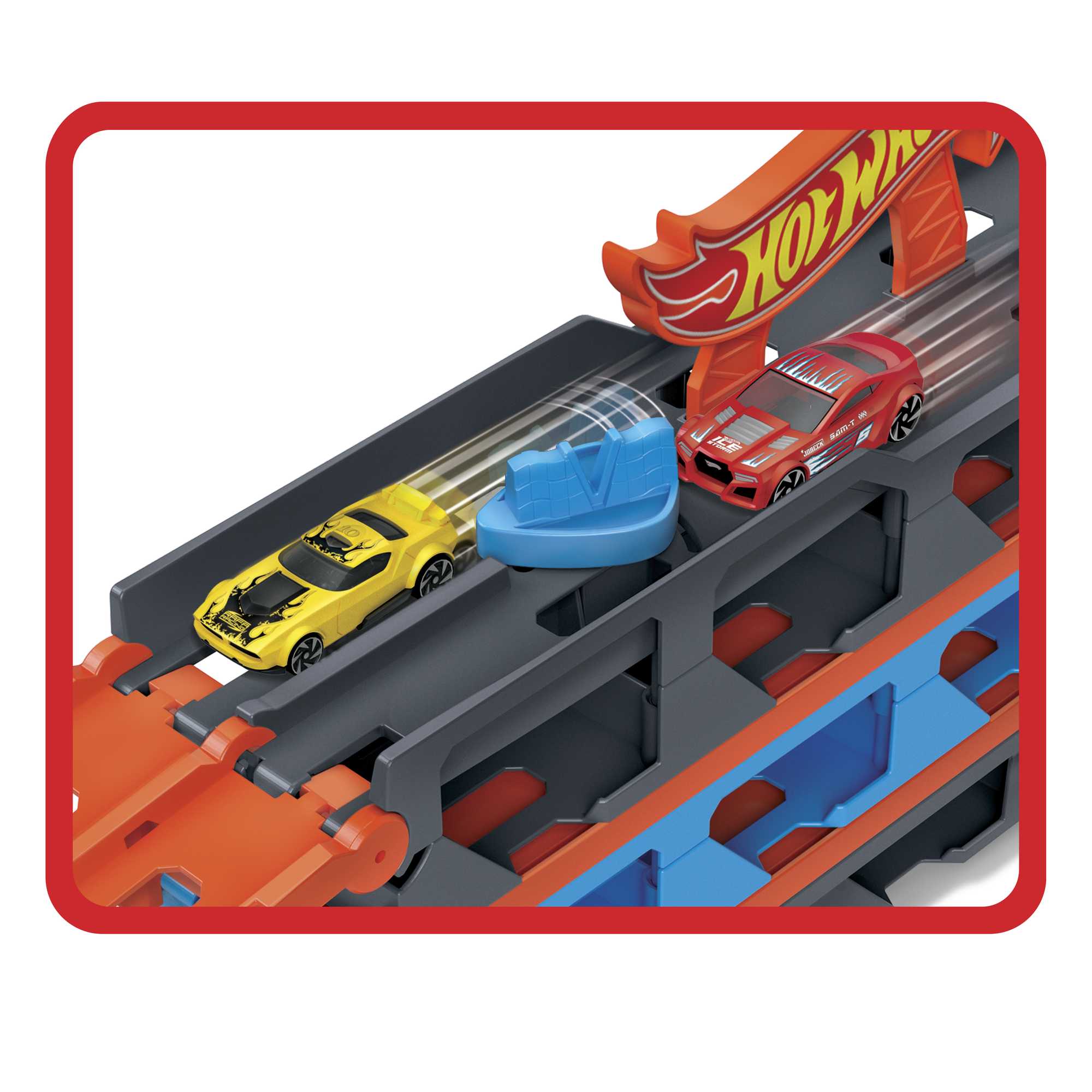 Hot Wheels City Pista de Juguete Remolque Pista de Carreras - Image 4