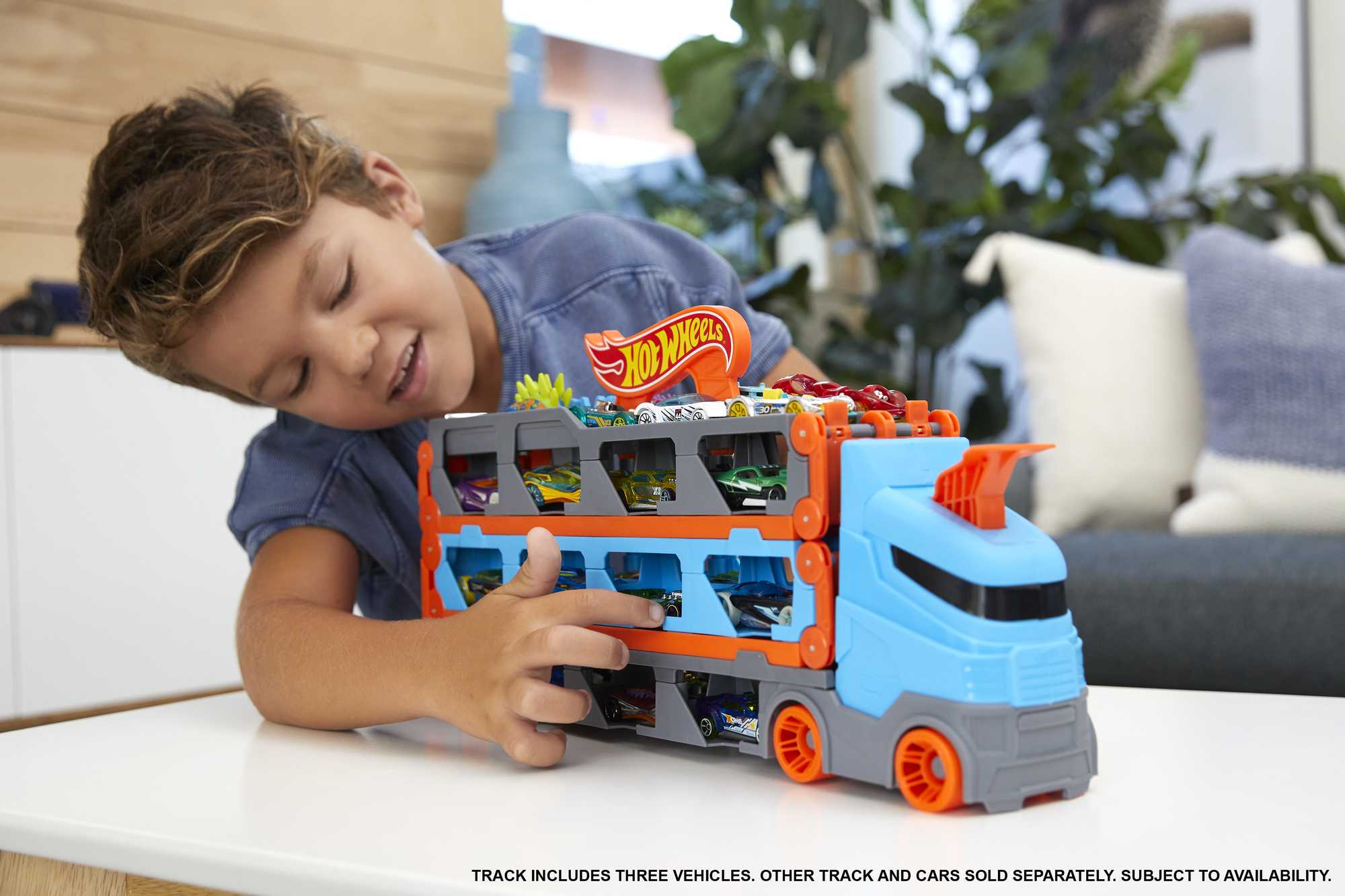 Hot Wheels City Pista de Juguete remolque speedway - Image 2