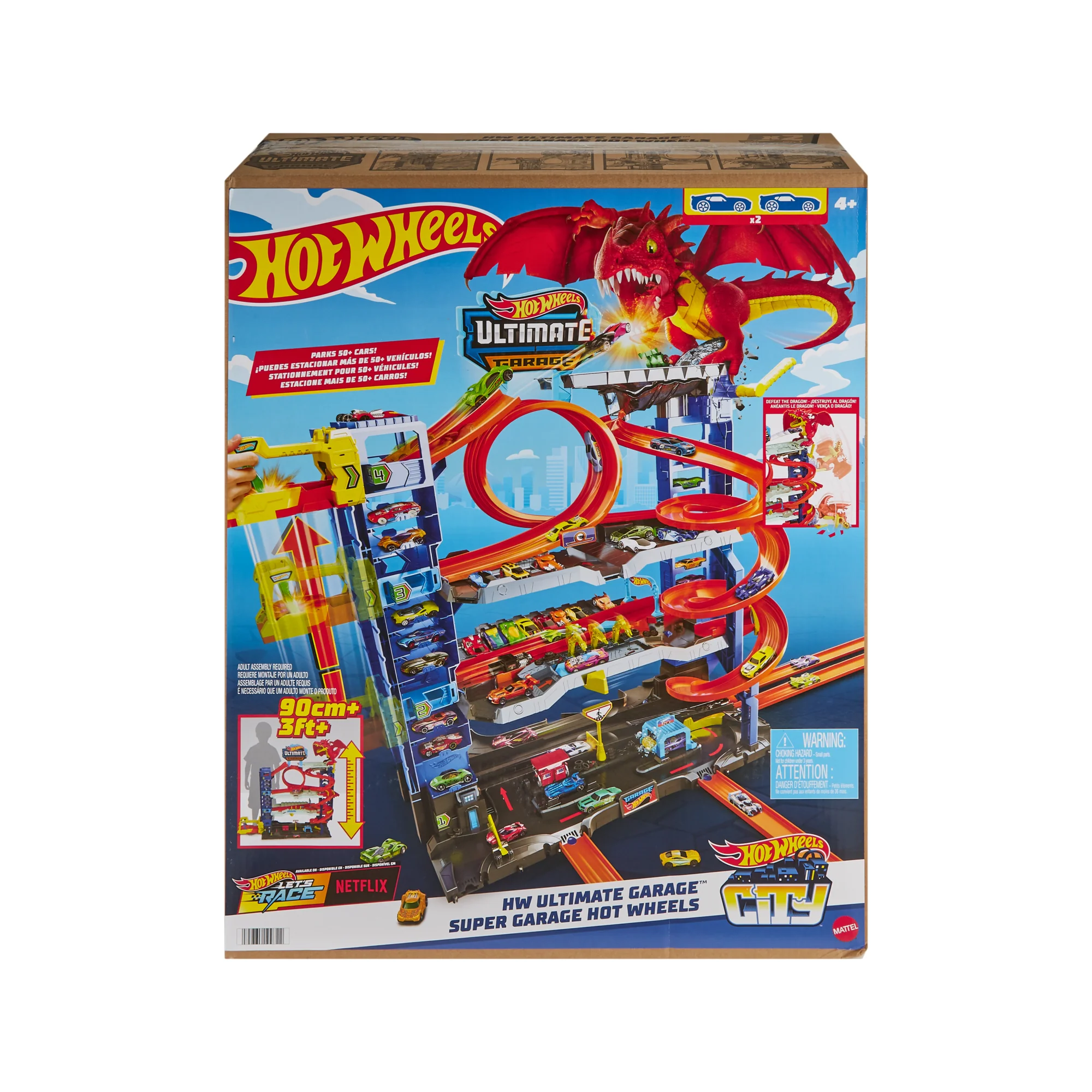 Hot Wheels City Pista de Juguete Ultimate Garage - Image 7