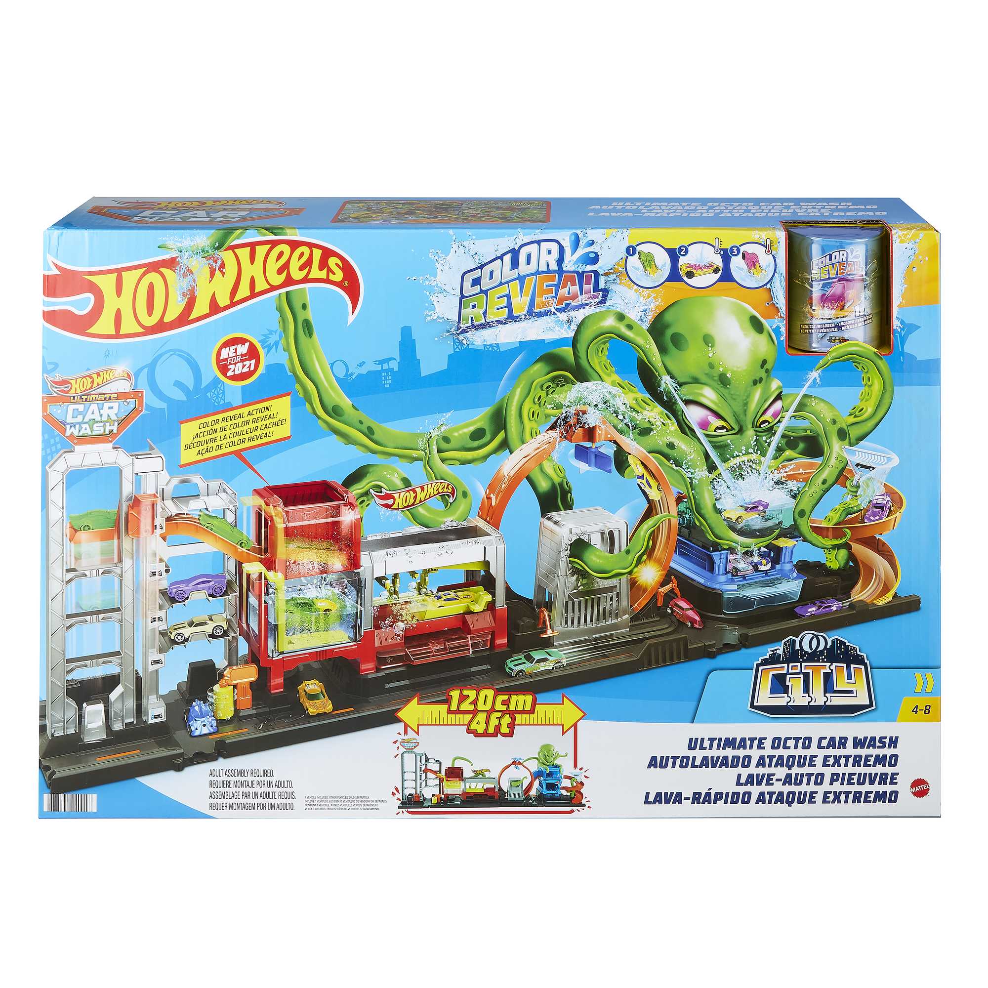 Hot Wheels City Station de Lavage Ultime Pieuvre - Image 6