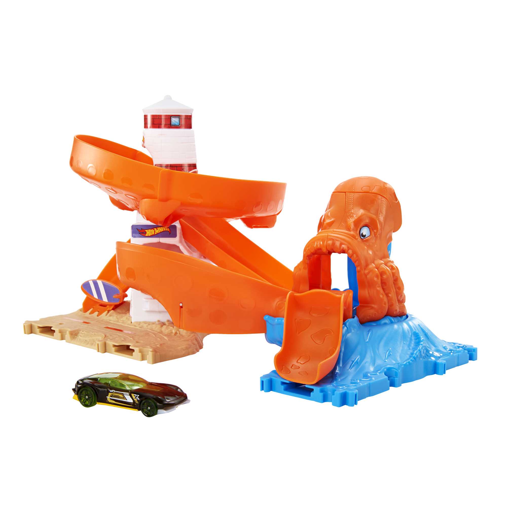 Hot Wheels City Vehiculo de juguete Pistas sorpresa Némesis - Image 6