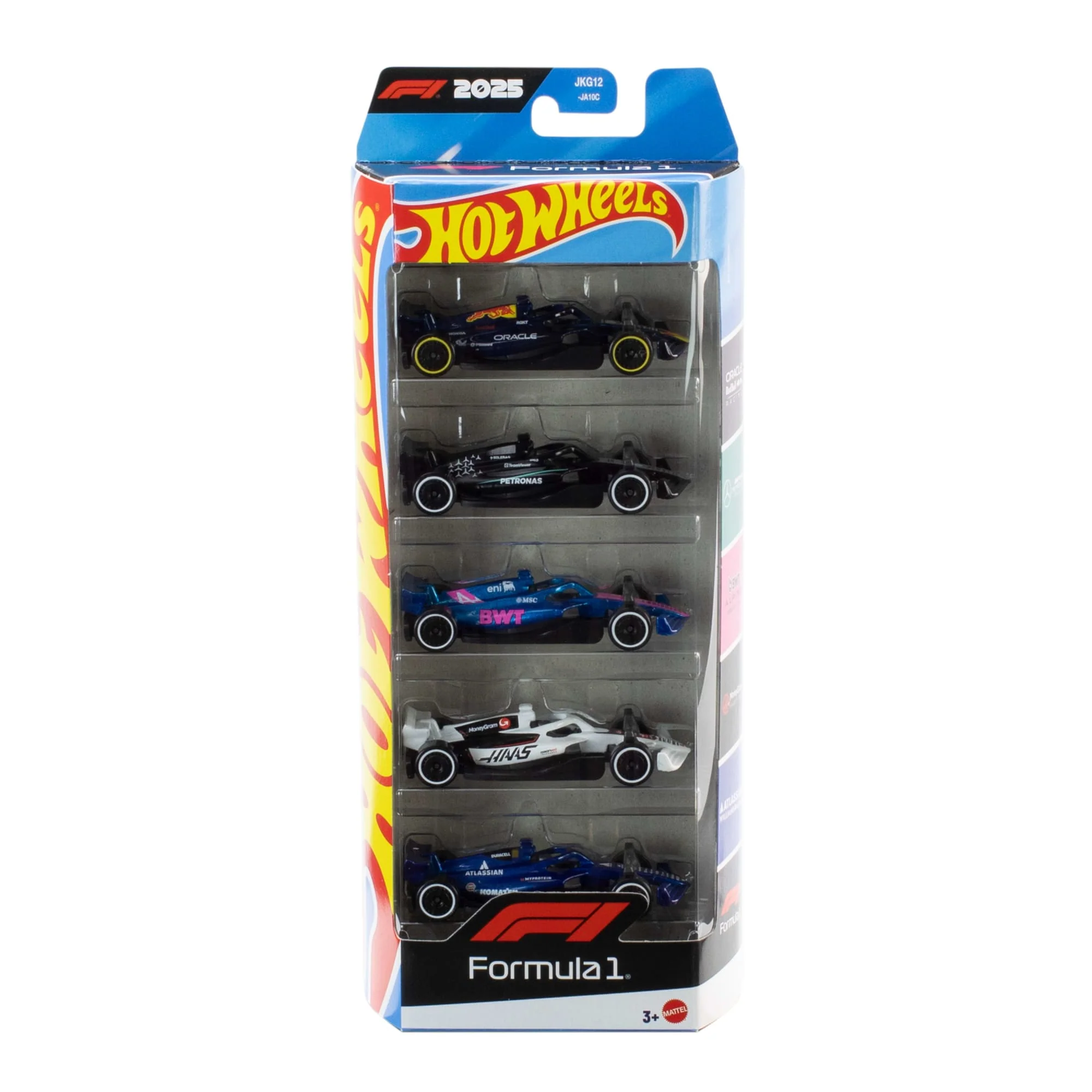 Hot Wheels-Coffret 5 Voitures de Course-Voitures de F1 - Image 6