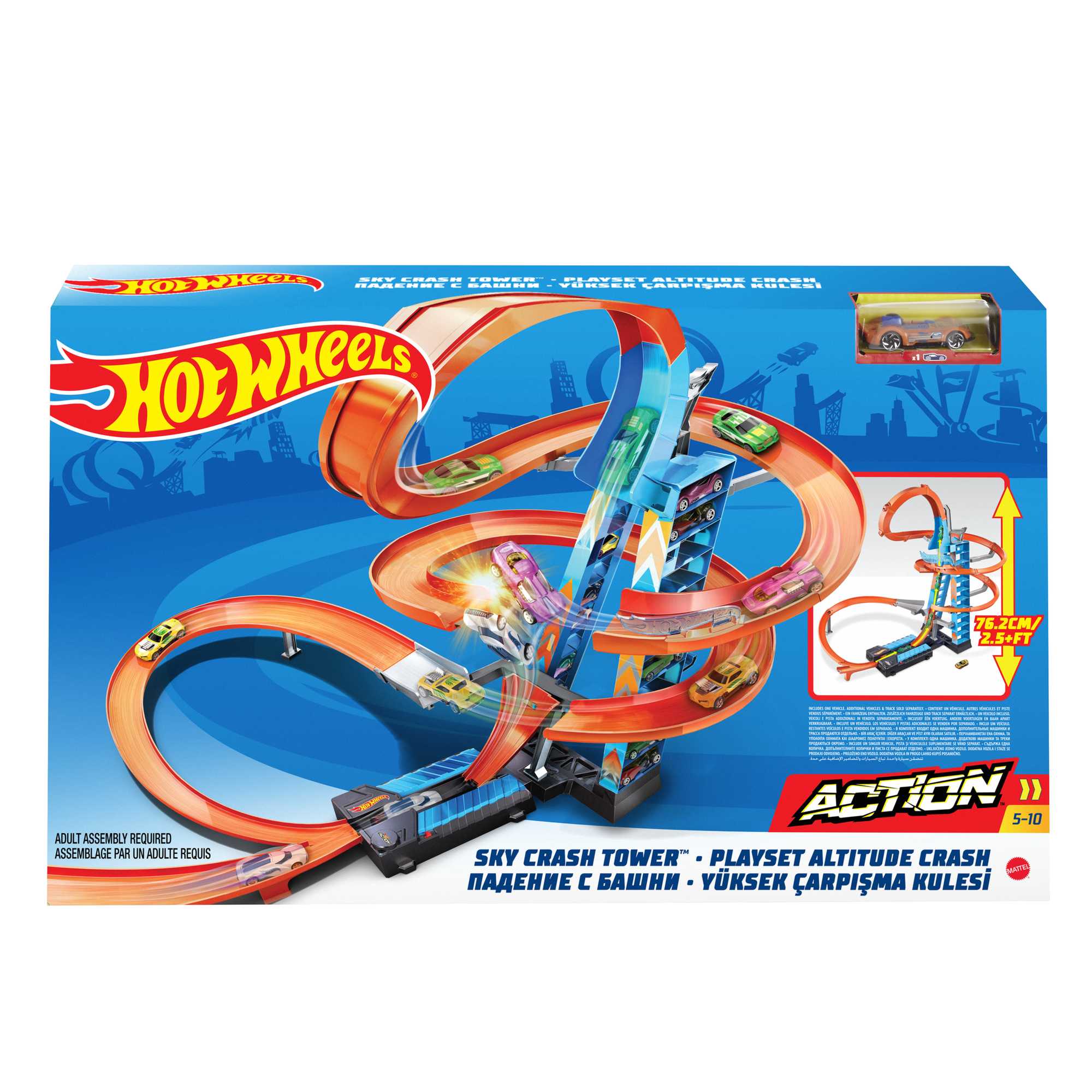 Hot Wheels® Coffret Altitude Crash - Image 6