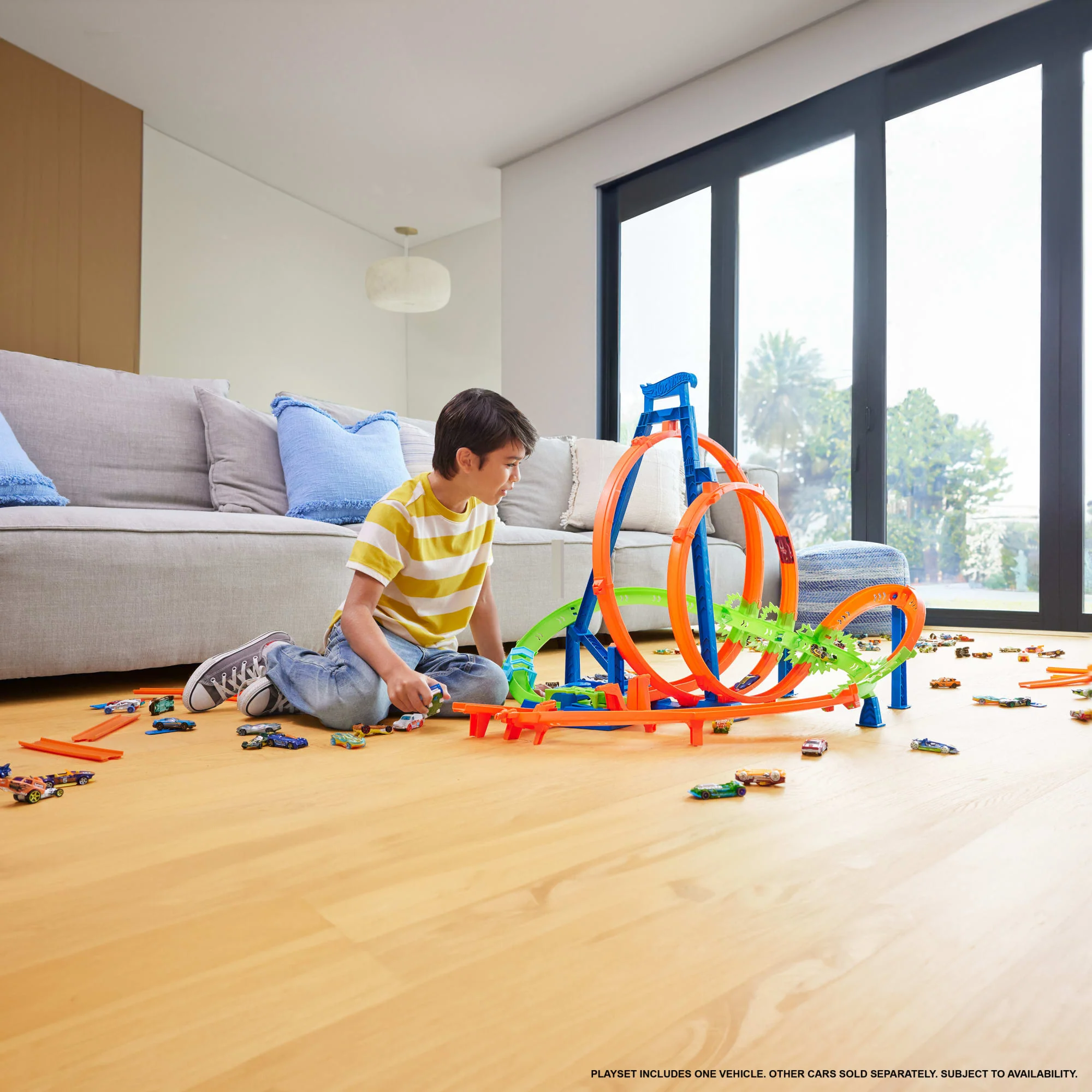 Hot Wheels Coffret Collisions Épiques, 5 Zones de Collisions - Image 2
