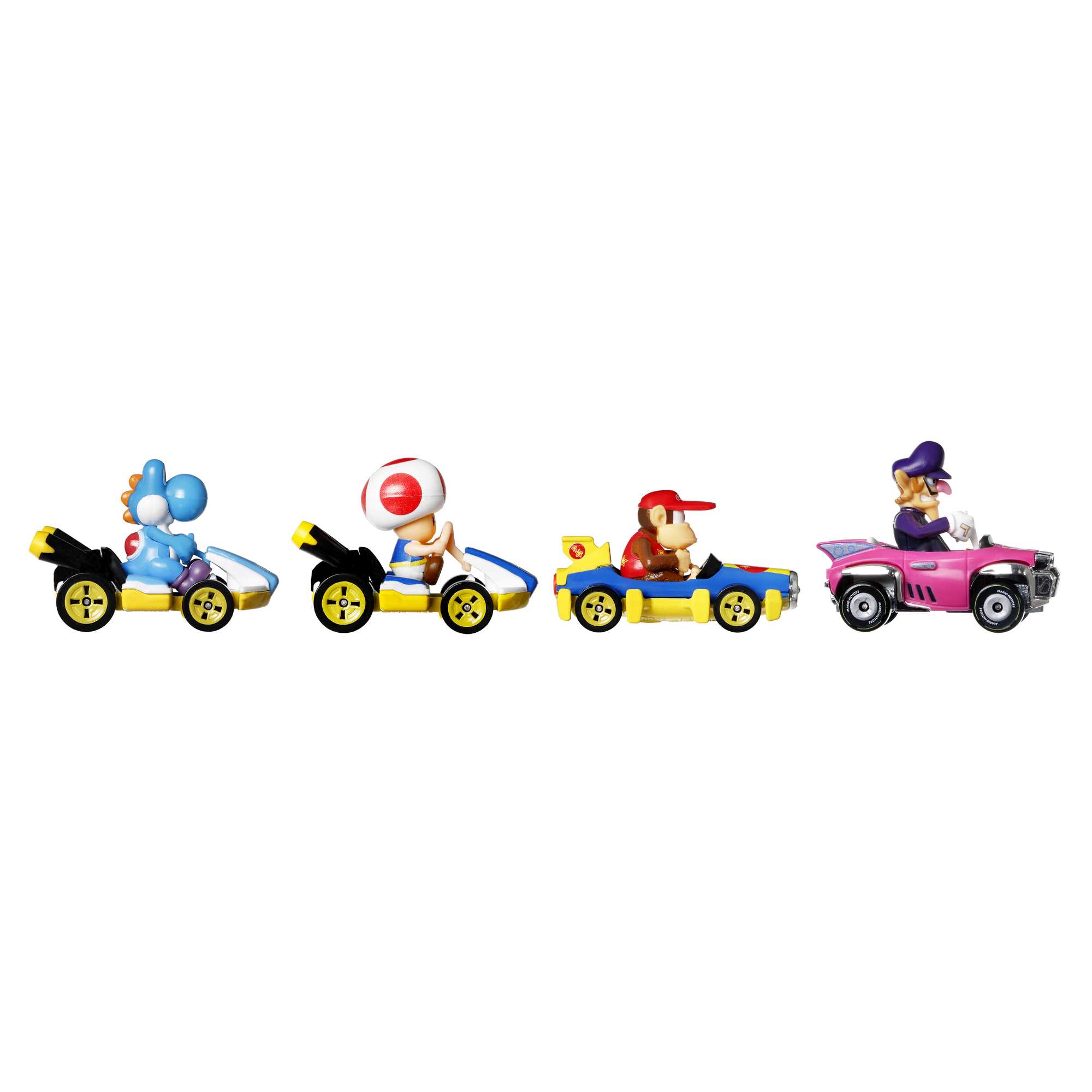 Hot Wheels Coffret de 4 Véhicules Mario Kart - Image 6