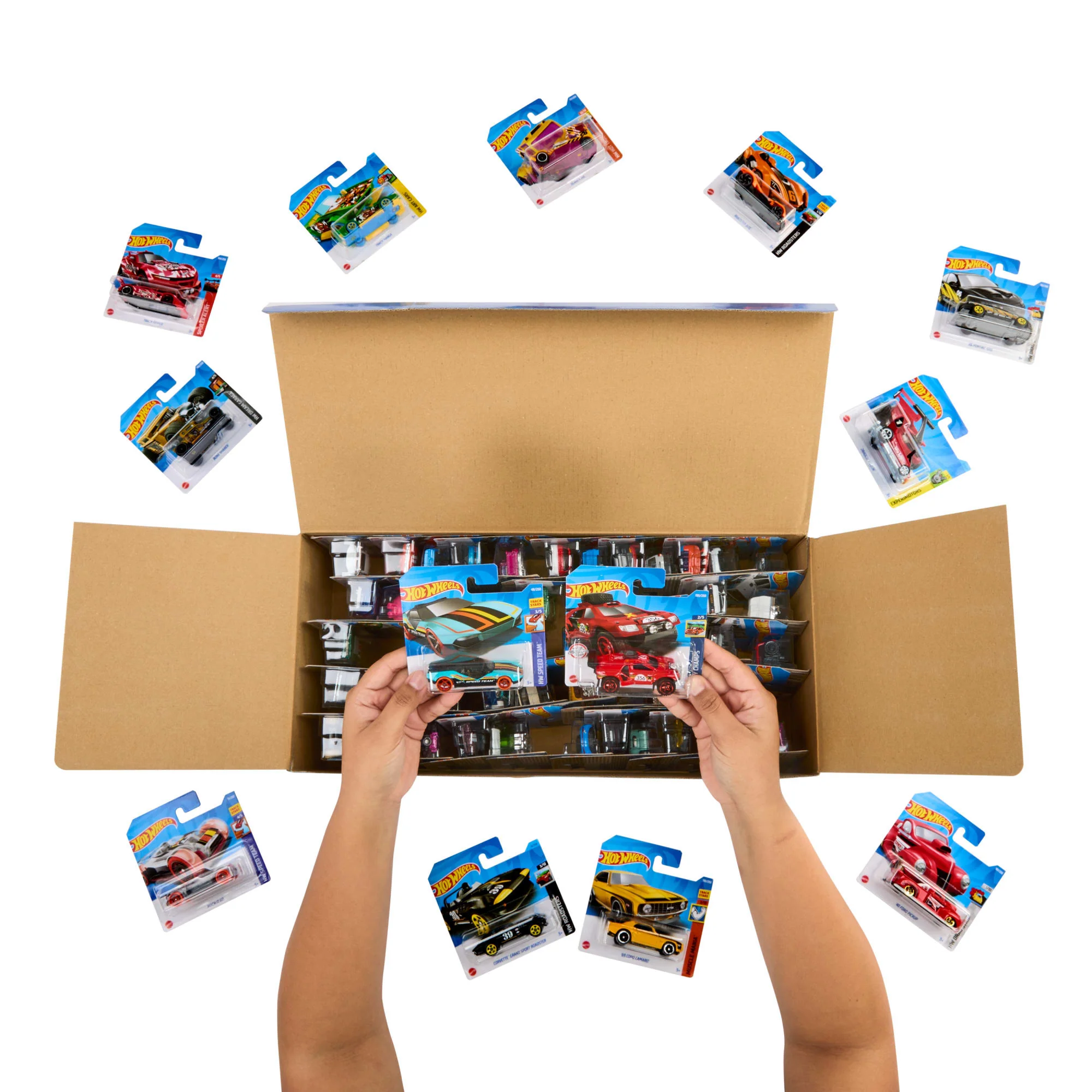 Hot Wheels Coffret de 50 Vehicules - Image 3