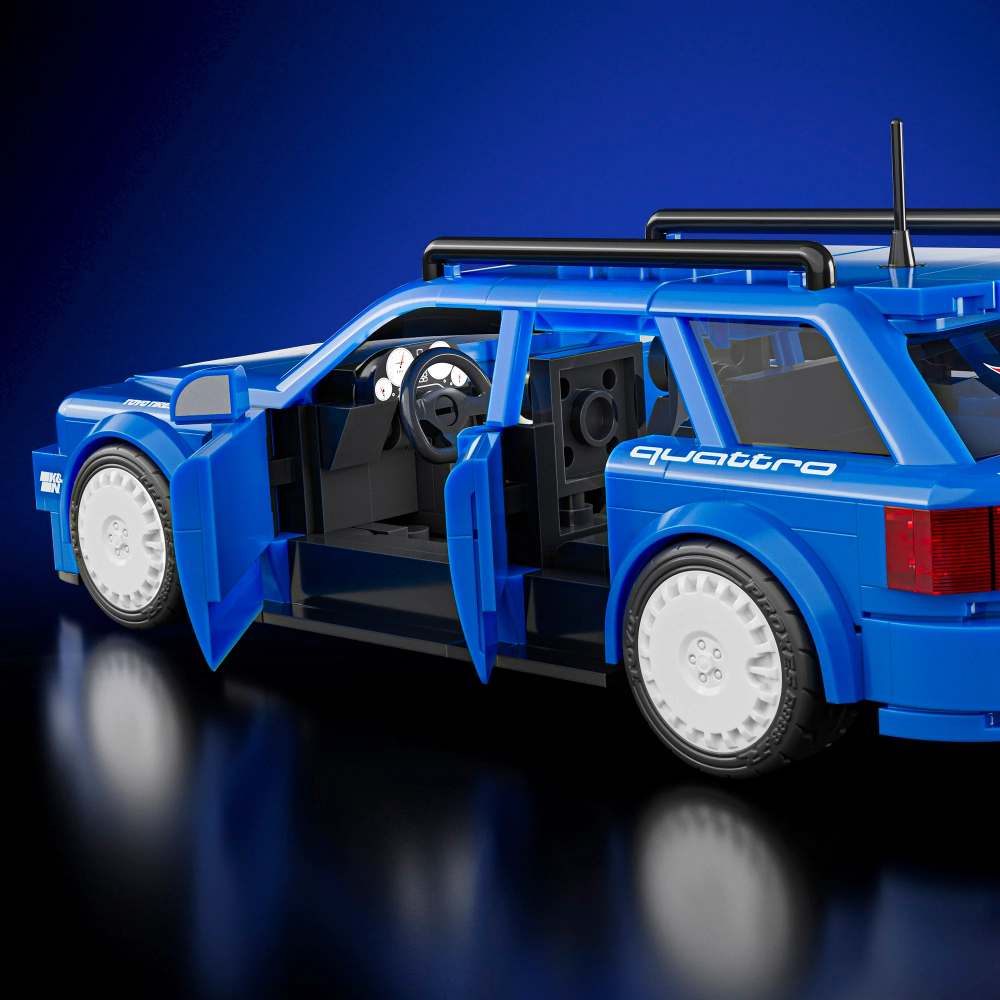Hot Wheels Coffret de Construction Audi Avant Rs2 - Image 6