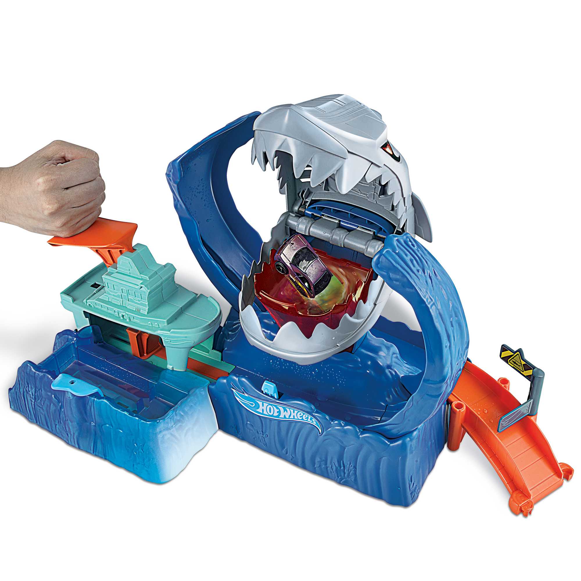 Coffret de Jeu Saut du Requin Color Shifters Ville Hot Wheels - Image 4