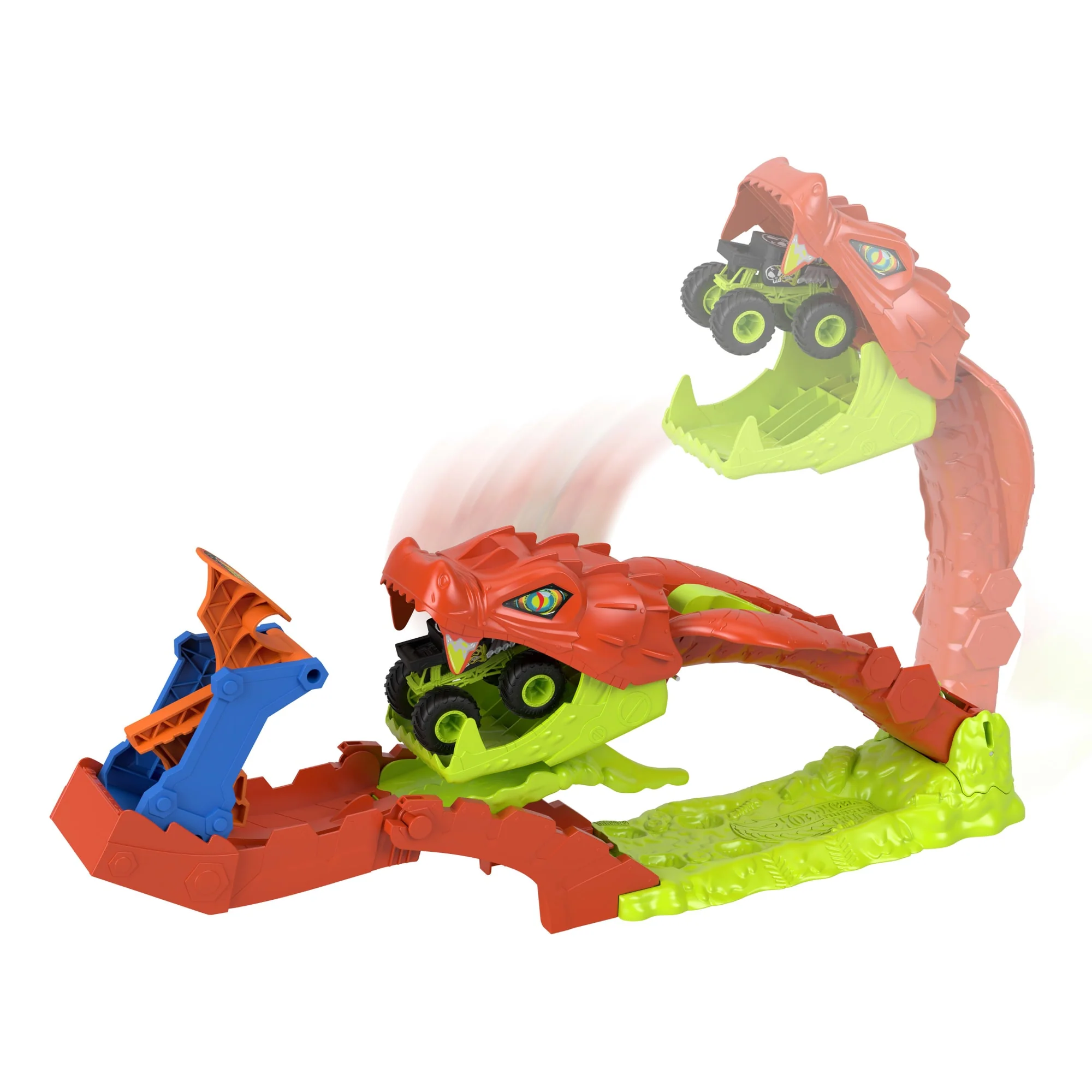 Hot Wheels Coffret Monster Trucks L’Attaque du Serpent - Image 4