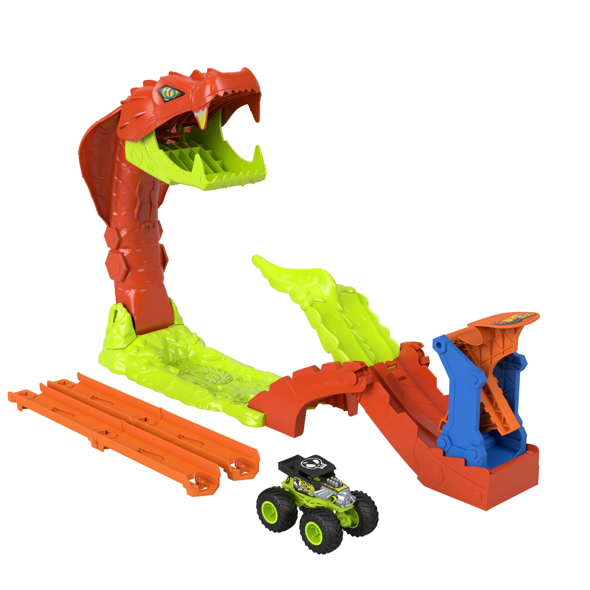 Hot Wheels Coffret Monster Trucks L’Attaque du Serpent - Image 5