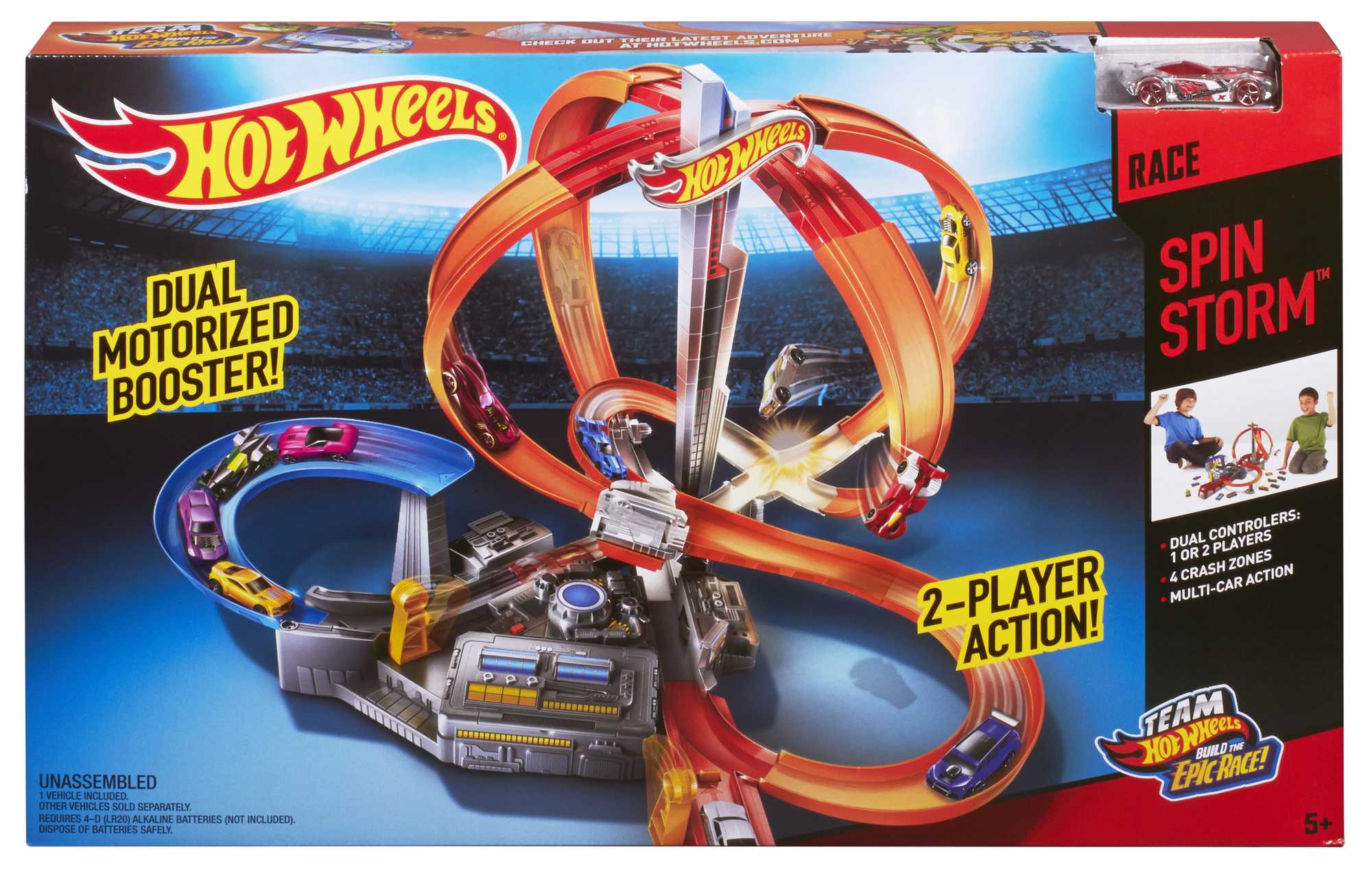 Hot Wheels Coffret Piste Ouragan - Image 6