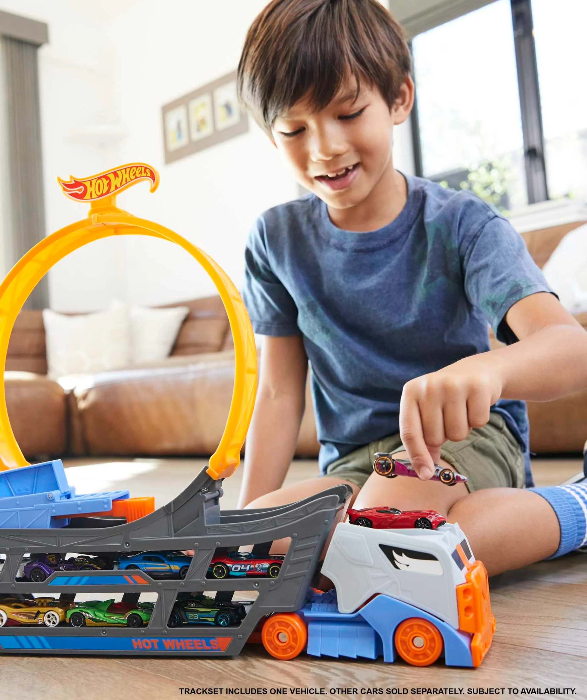 Hot Wheels Coffret Piste Stunt & Go - Image 2