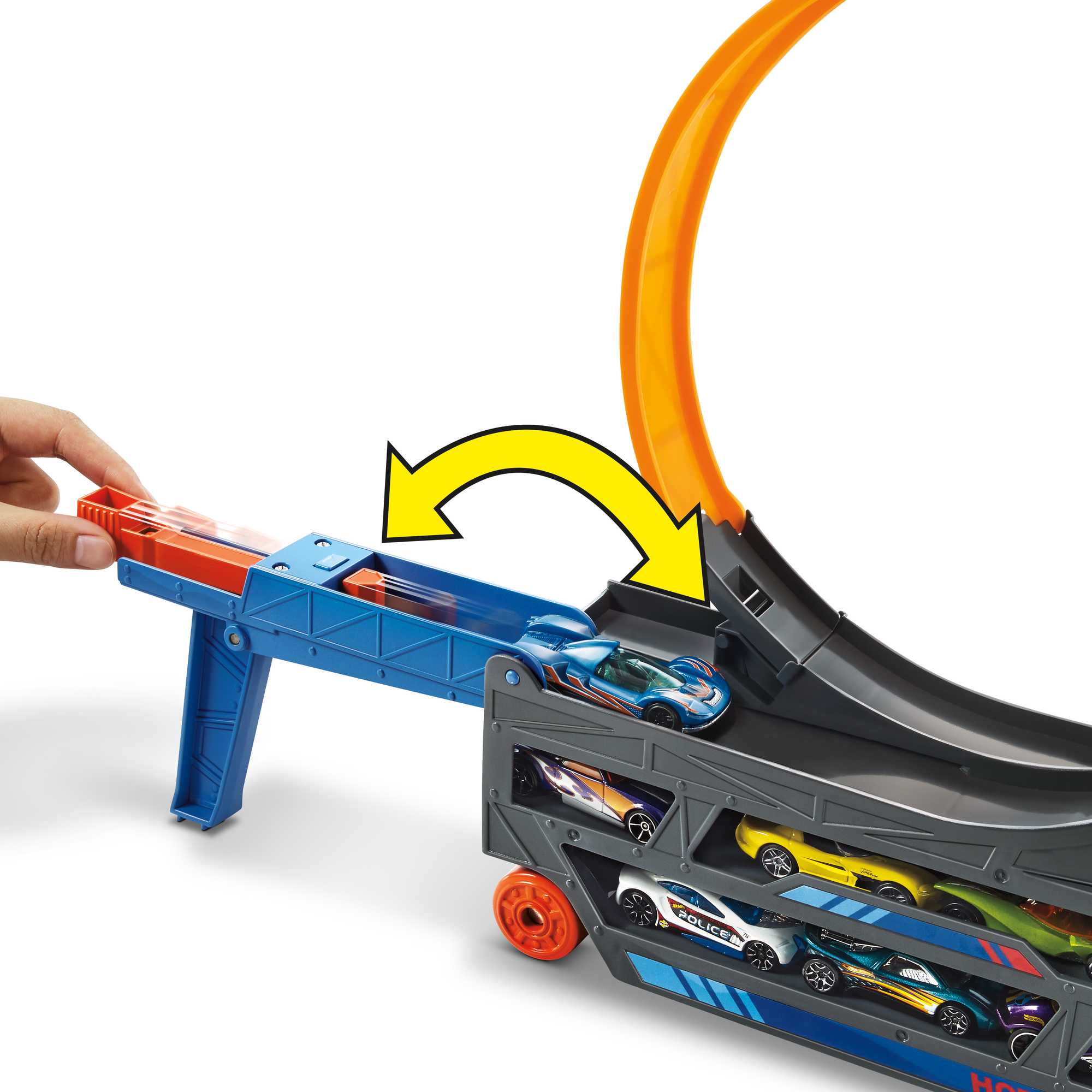 Hot Wheels Coffret Piste Stunt & Go - Image 4