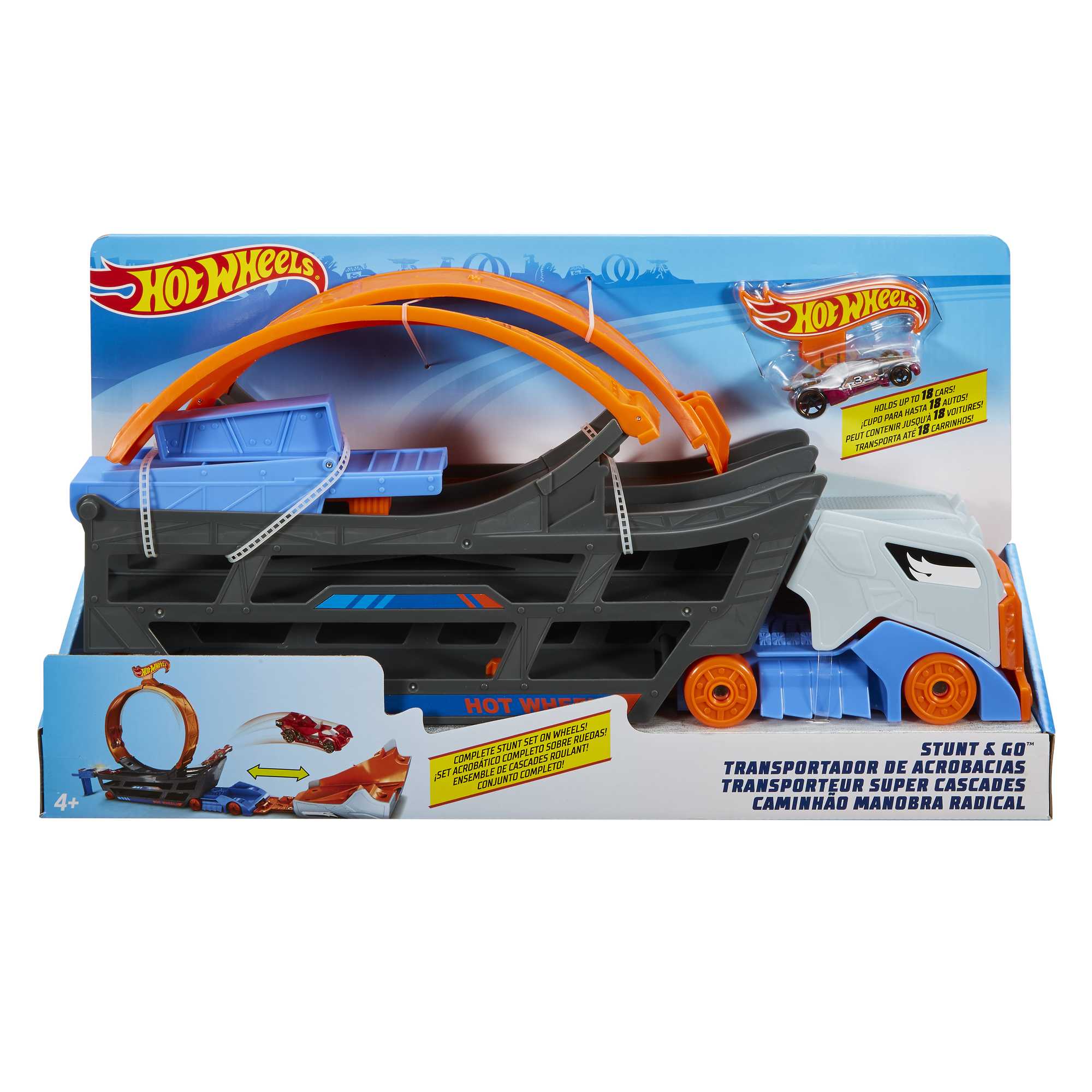 Hot Wheels Coffret Piste Stunt & Go - Image 6