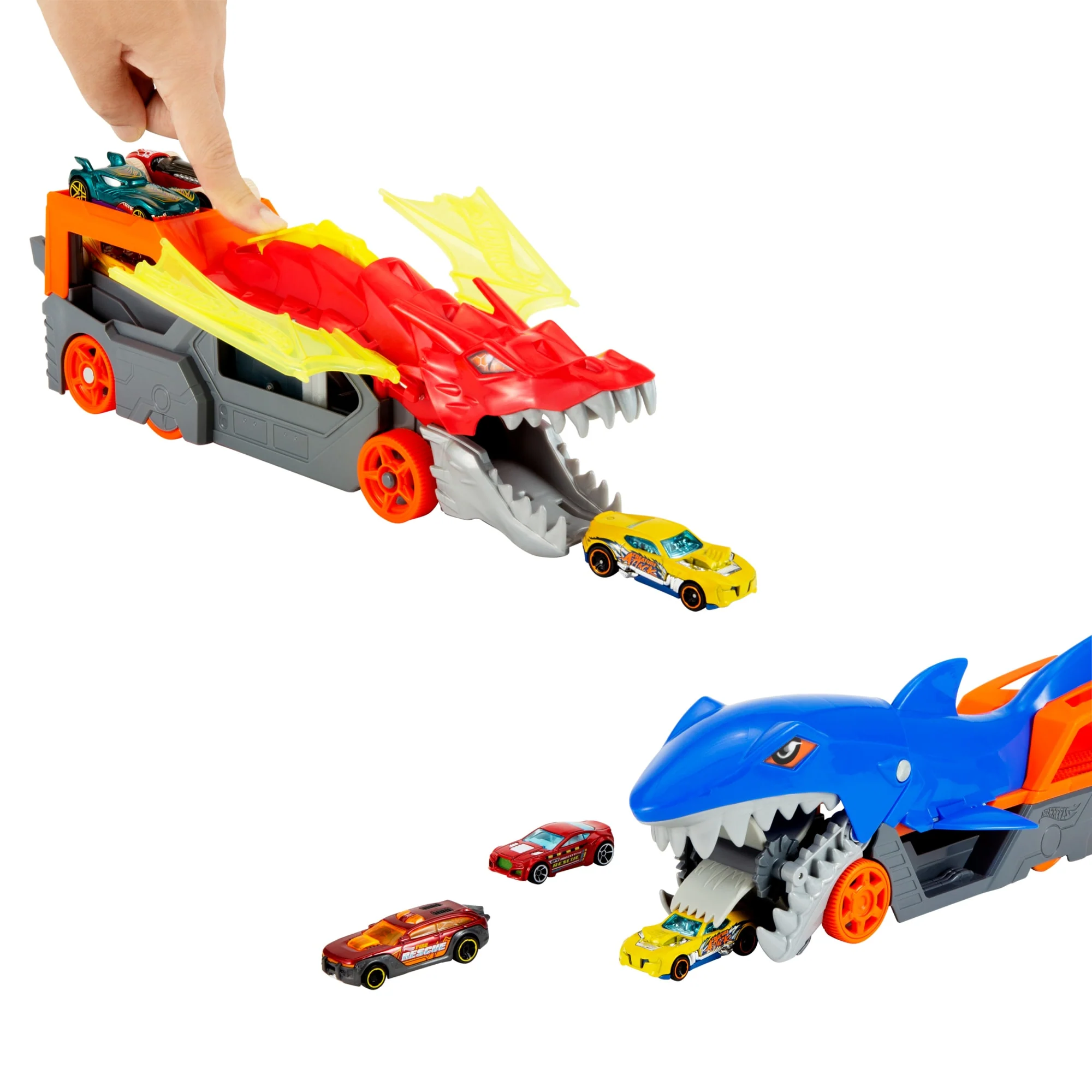 Hot Wheels® Coffret Transporteurs de Combat Créatures - Image 3