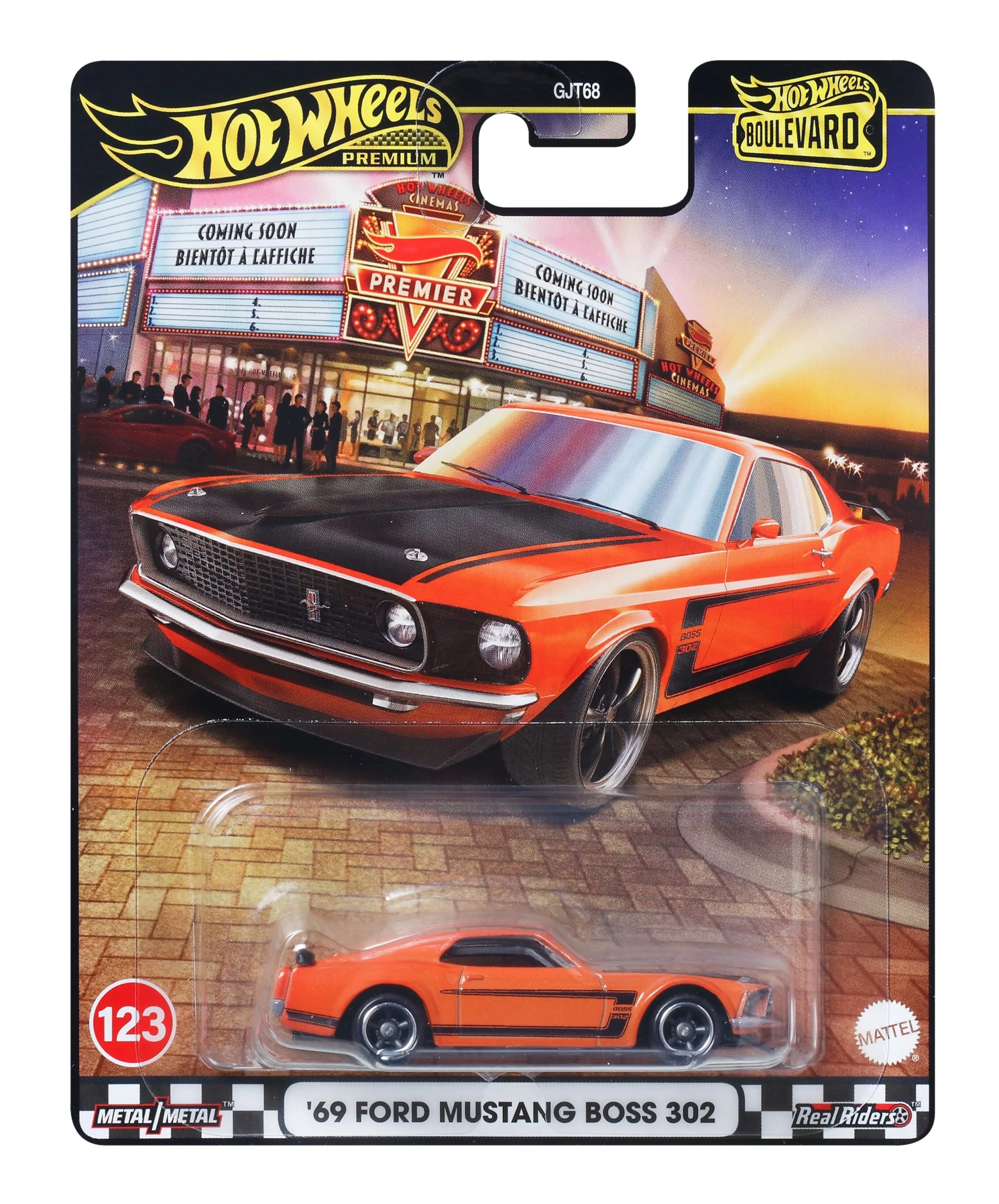Hot Wheels Collector Vehículo de Colección 69 Ford Mustang Boss 302 - Image 6