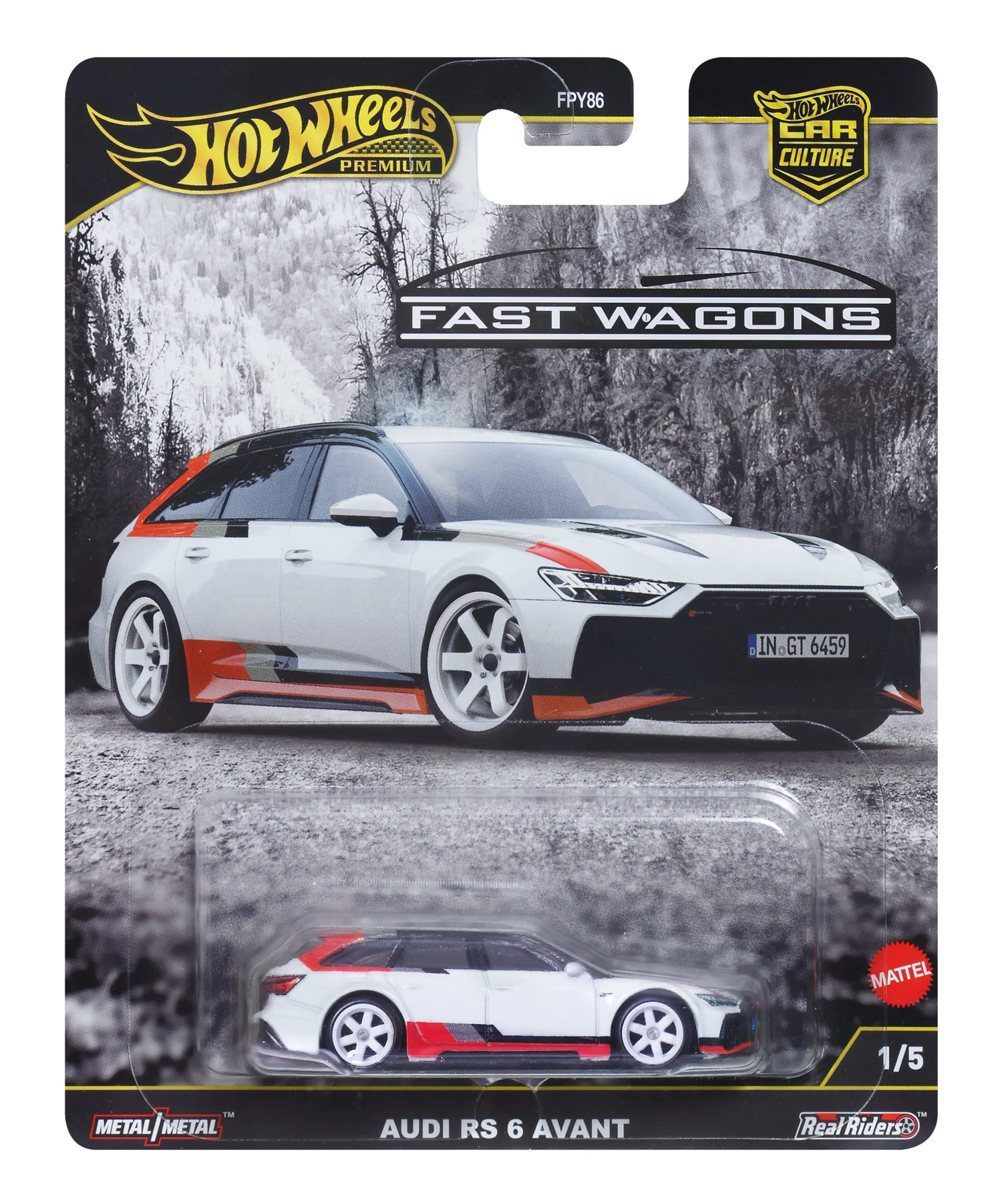 Hot Wheels Collector Vehículo de Colección Auto Audi RS6 Avant - Image 6