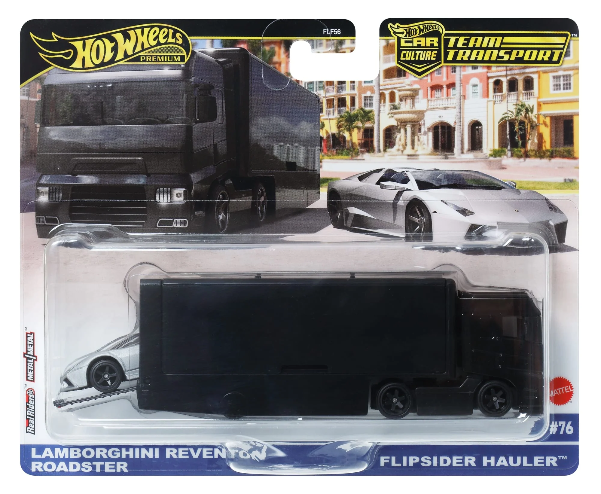 Hot Wheels Collector Vehículo de Colección Auto Transportador Lamborghini Reventon Spyder - Image 6