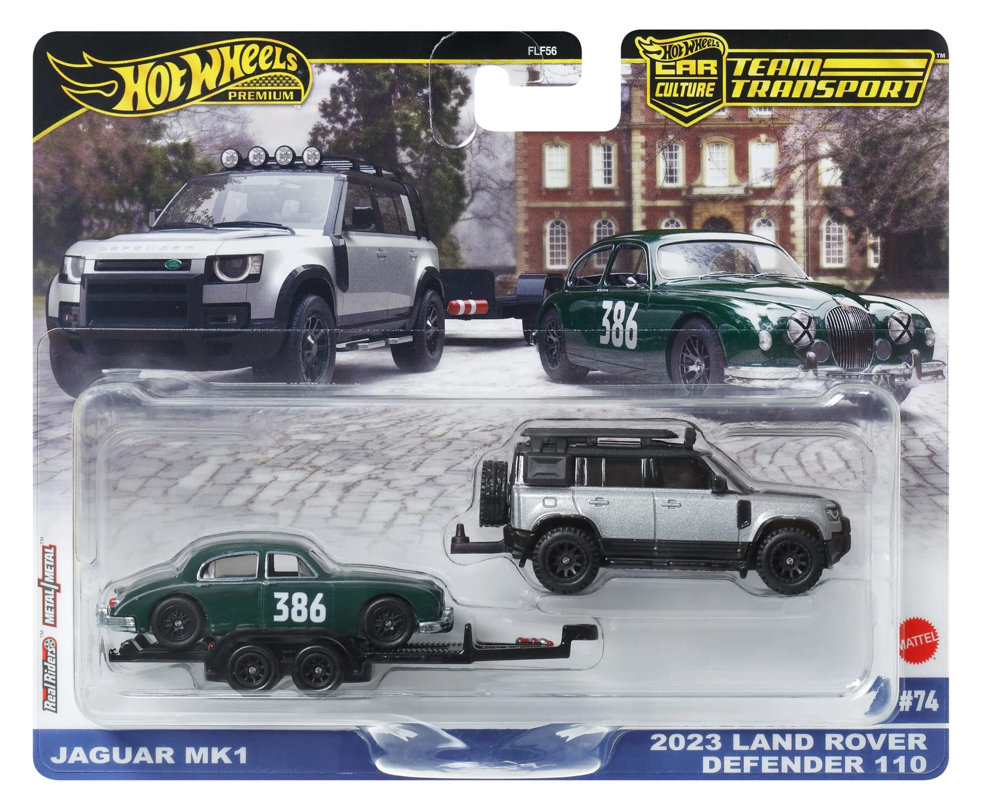 Hot Wheels Collector Vehículo de Colección Auto Transportador Land Rover Defender 110 - Image 6