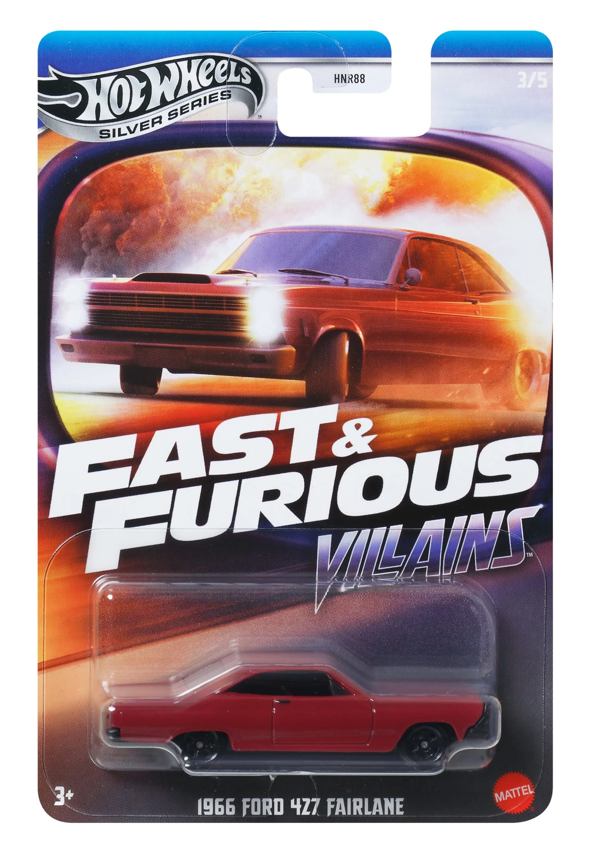 Hot Wheels Collector Vehículo de Colección Fast & Furious 1966 Ford Fairlane - Image 6
