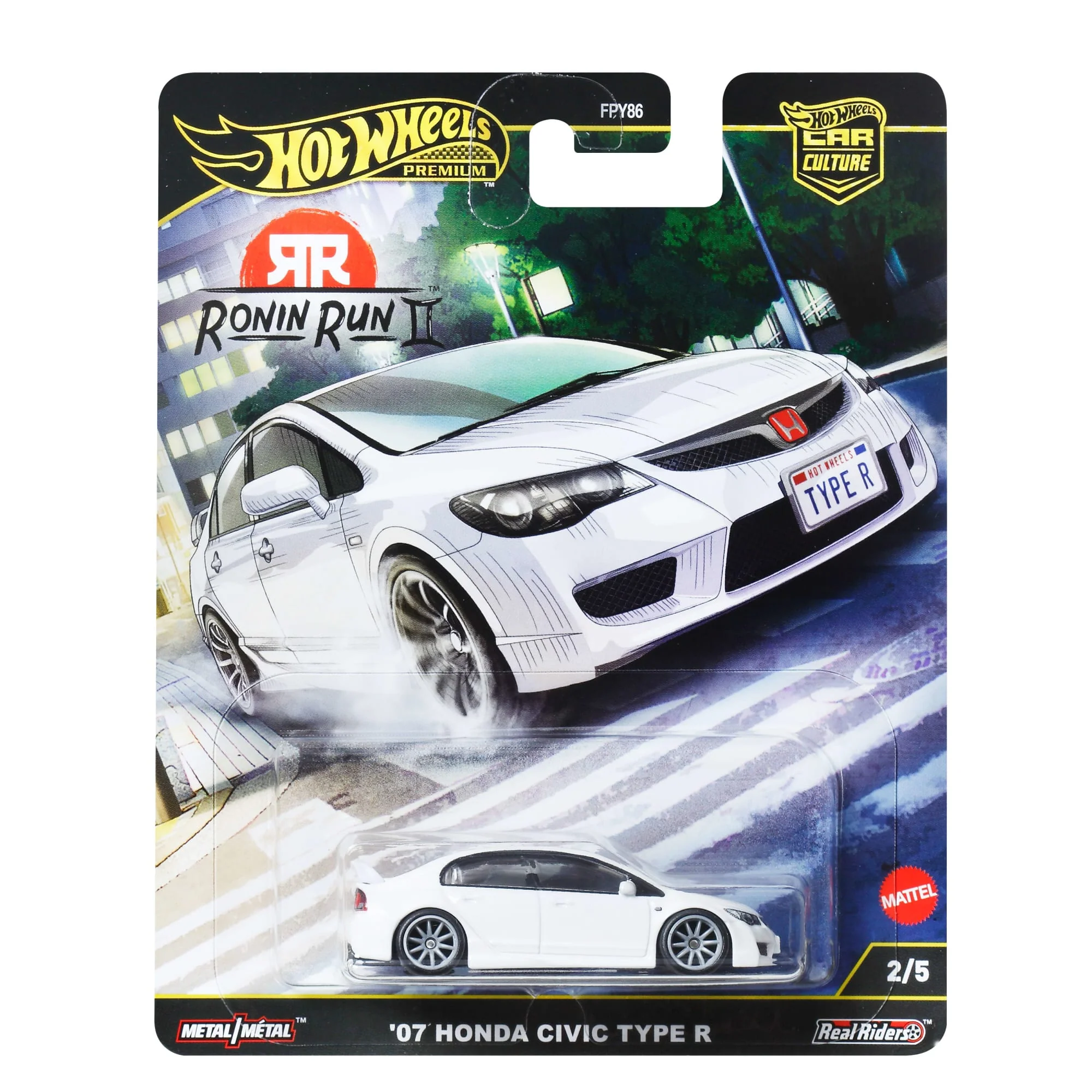 Hot Wheels Collector Vehículo de Colección Honda Civic FD2 Type-R - Image 6