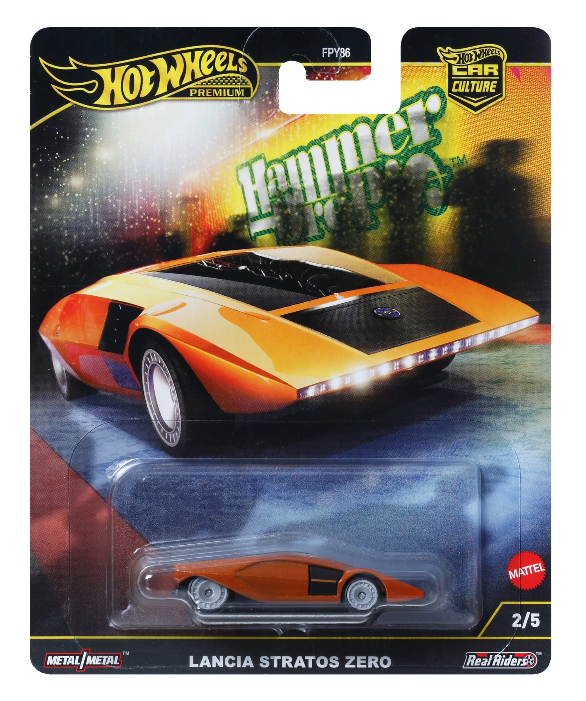 Hot Wheels Collector Vehículo de Colección Lancia Stratos Zero - Image 6