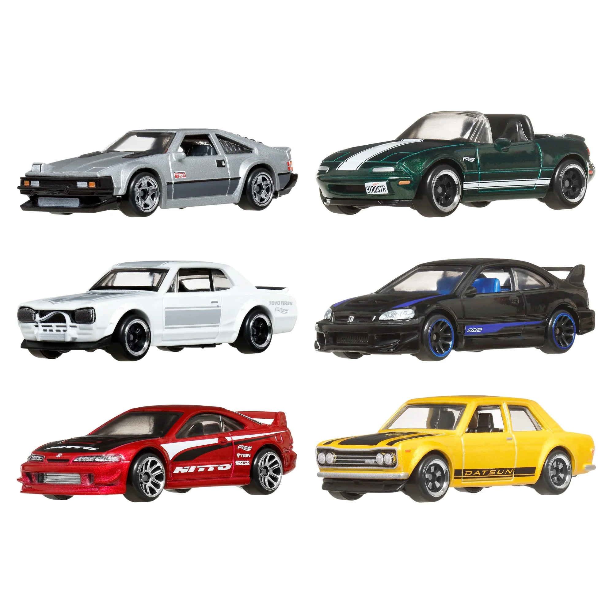 Hot Wheels Collector Vehículo de Colección Multipack Autos Japoneses - Image 2