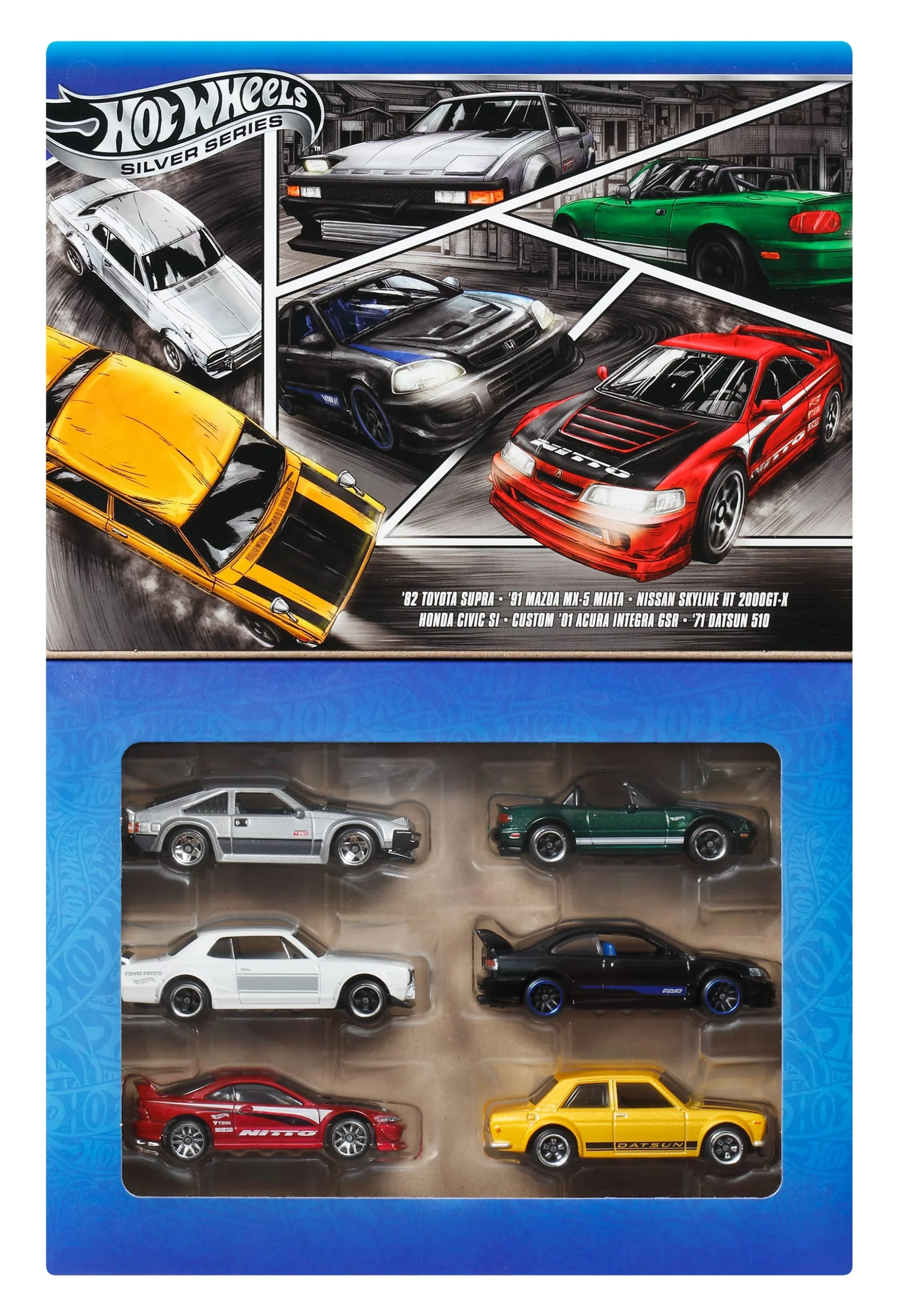 Hot Wheels Collector Vehículo de Colección Multipack Autos Japoneses - Image 5