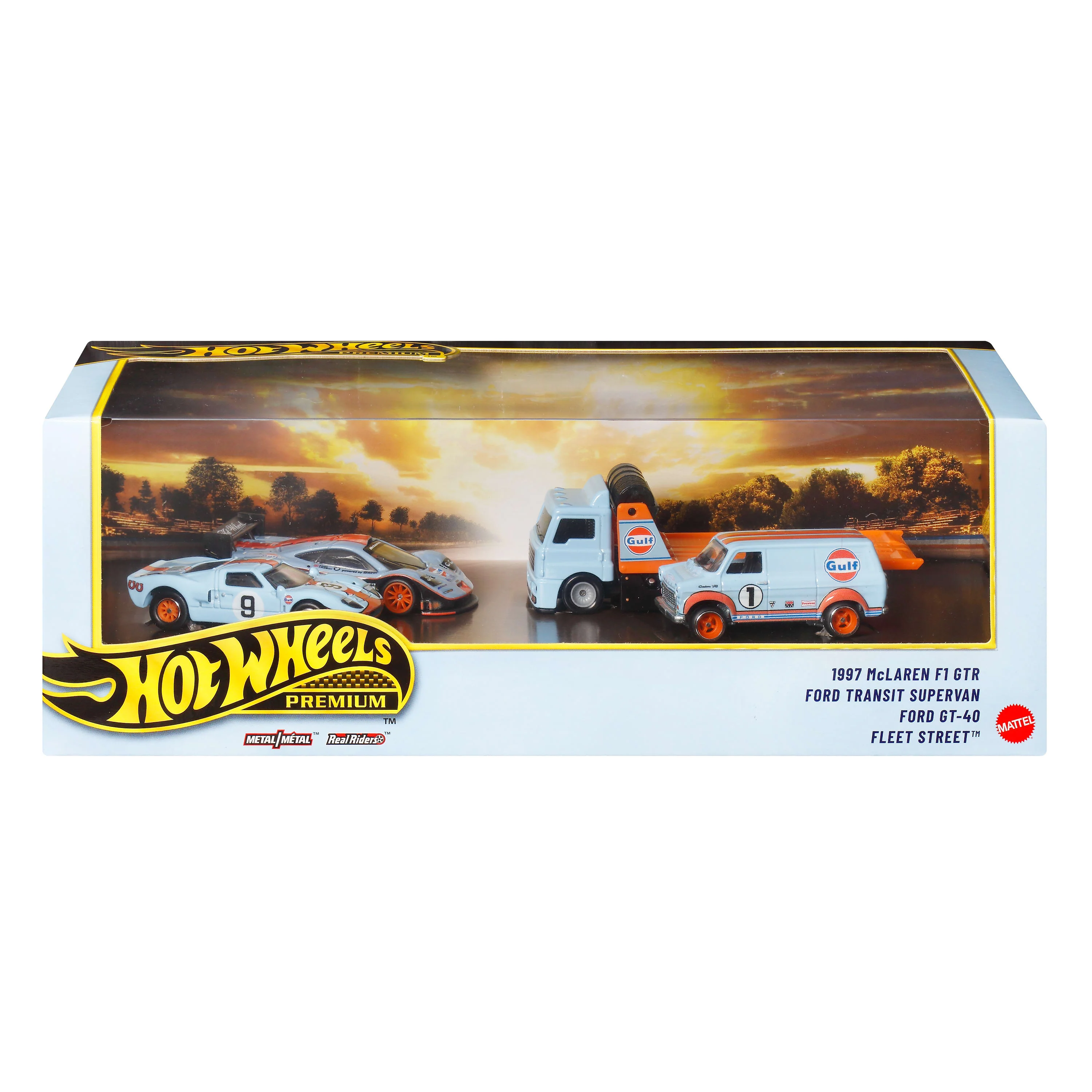 Hot Wheels Collector Vehículo de Colección paquete premium de 4 autos le mans - Image 6