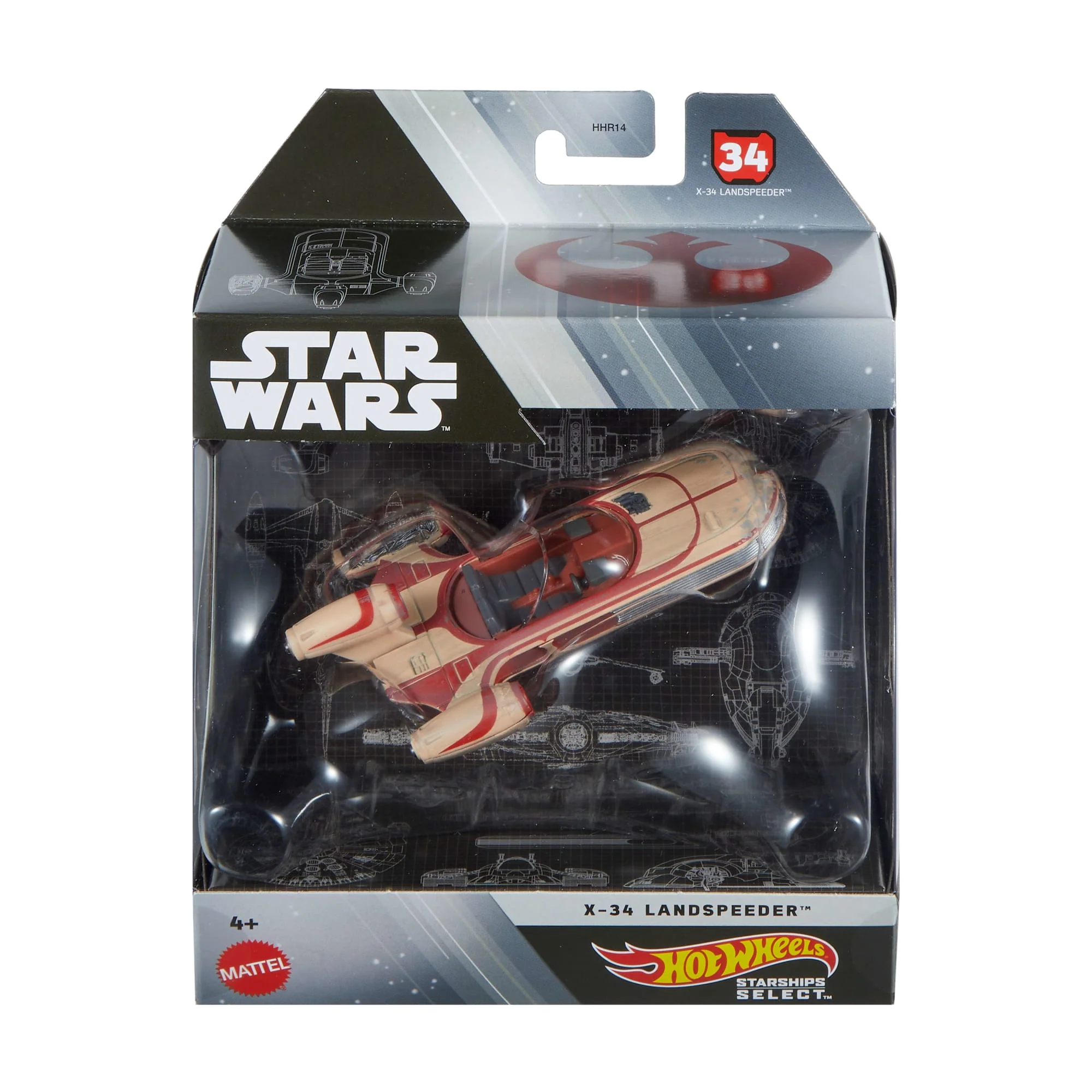 Hot Wheels Collector Vehículo de Colección Star Wars Landspeeder - Image 6
