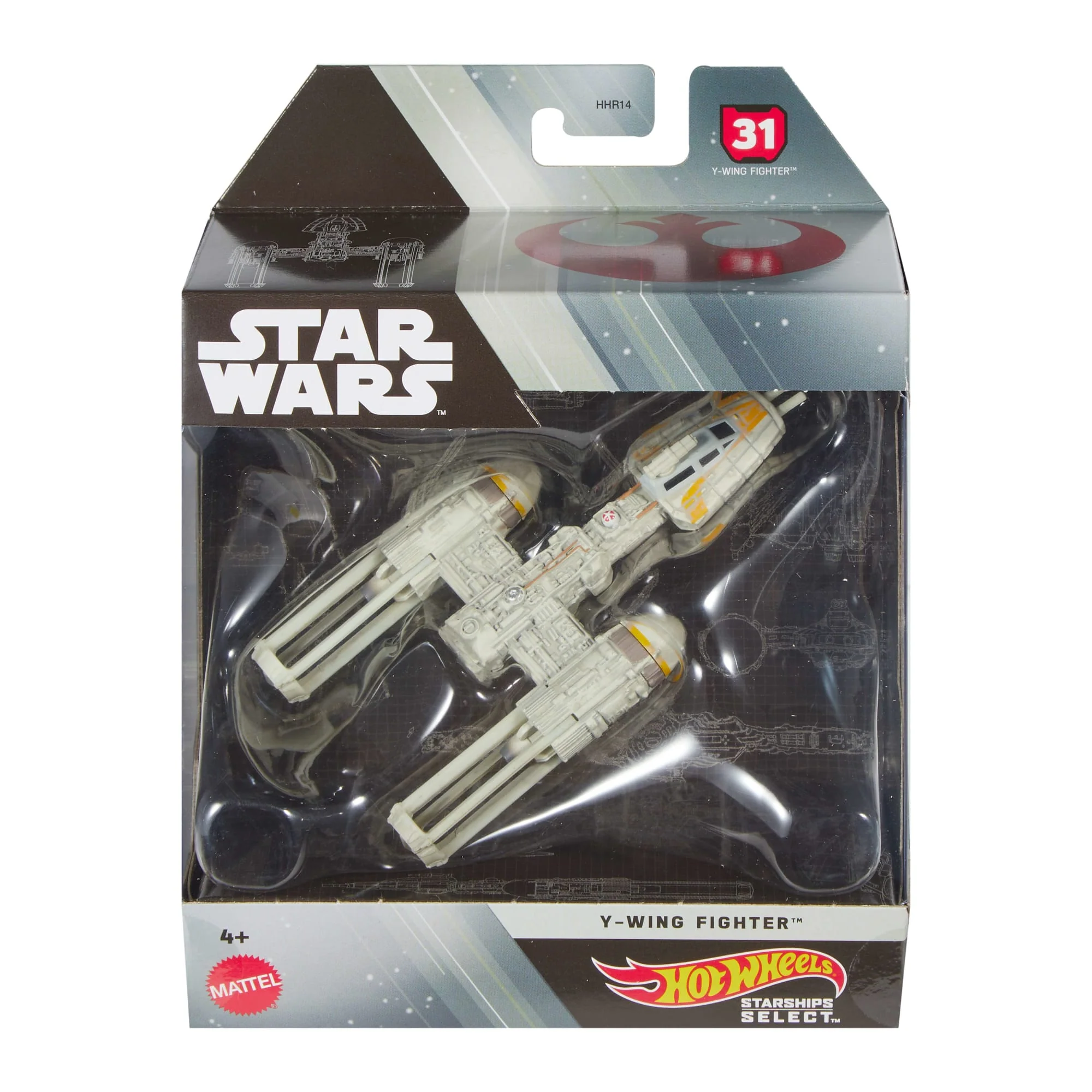 Hot Wheels Collector Vehículo de Colección Star Wars Y-Wing - Image 6