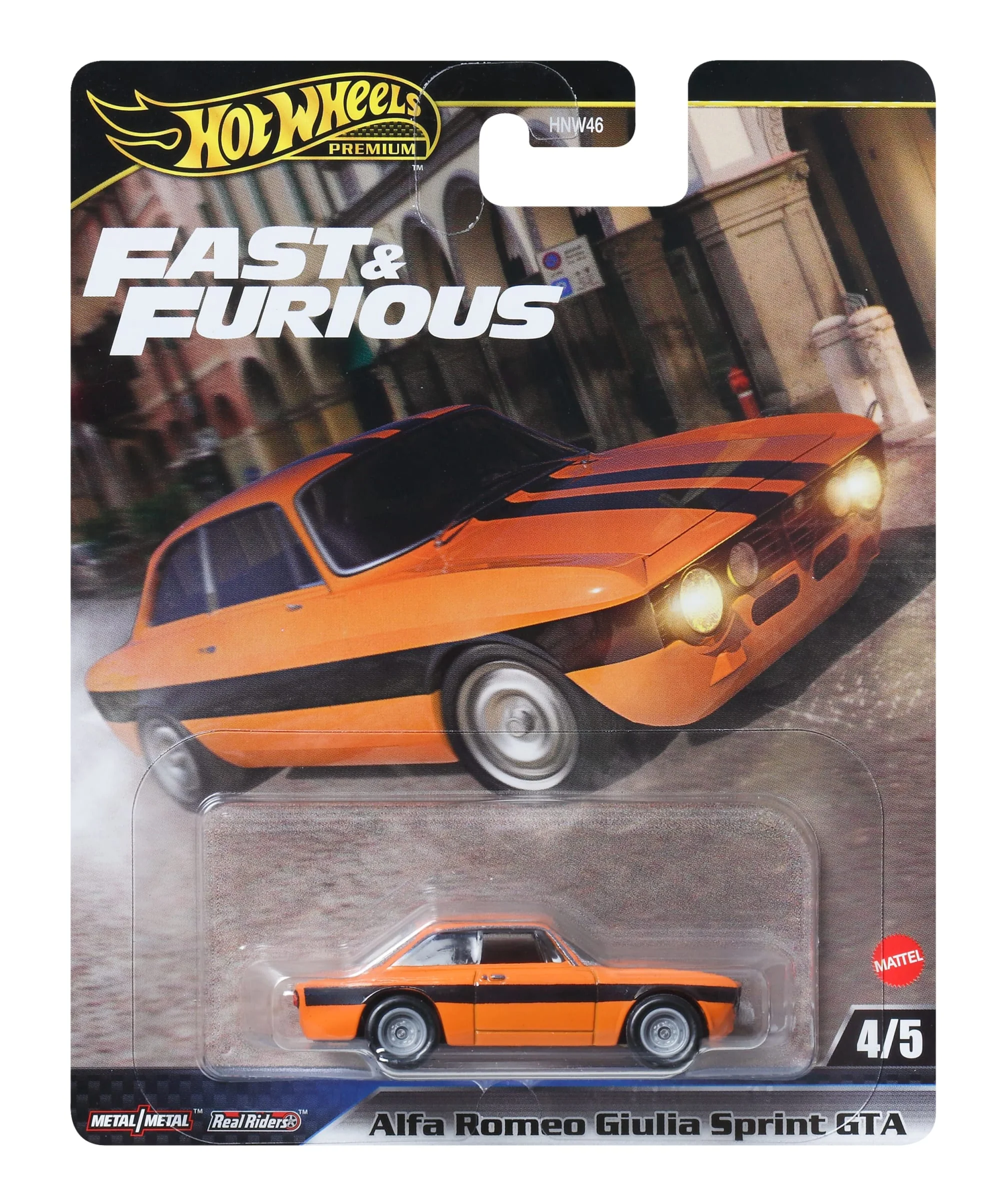 Hot Wheels Collector Veículo de Brinquedo Alfa Romeo Guilia Sprint GTA - Image 6