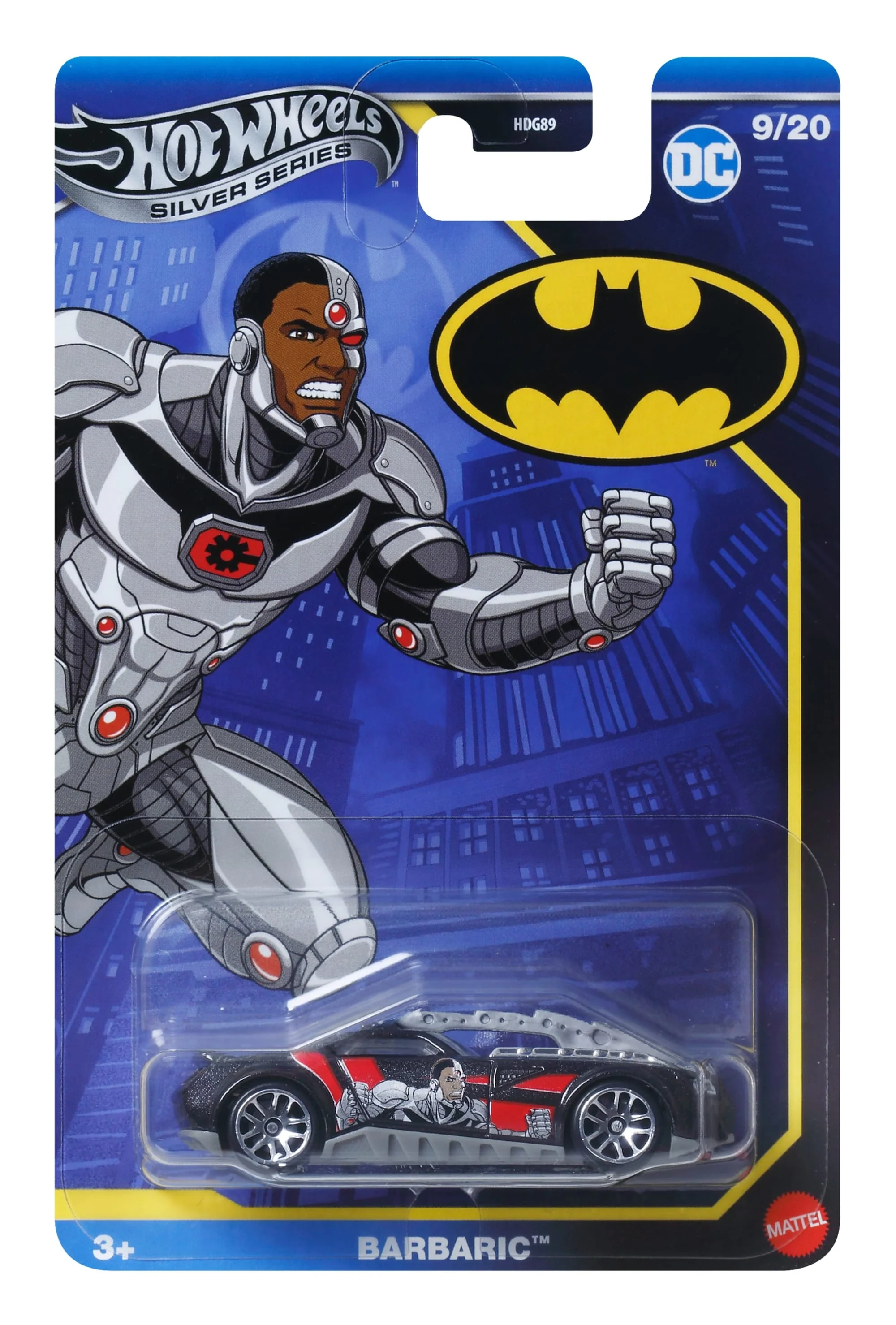Hot Wheels Collector Veículo de Brinquedo Batman Barbaric - Image 4