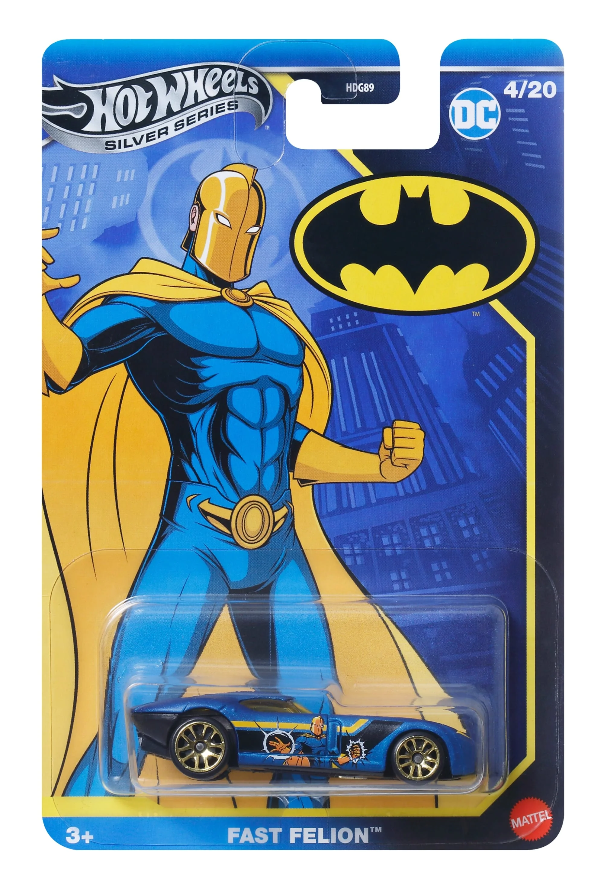 Hot Wheels Collector Veículo de Brinquedo Batman Fast Felion - Image 4