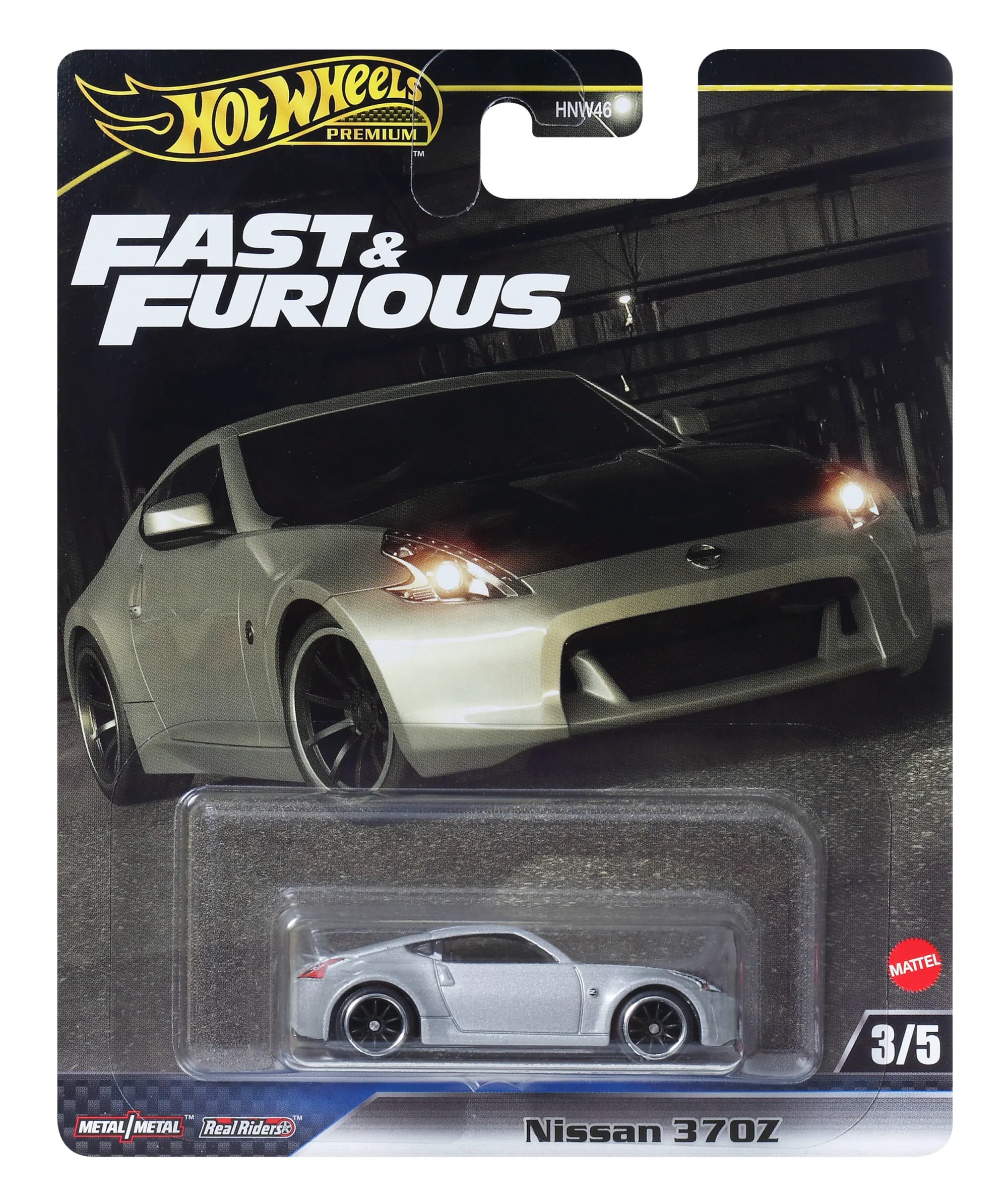 Hot Wheels Collector Veículo de Brinquedo Carro Fast e Furious Nissan 370Z - Image 6