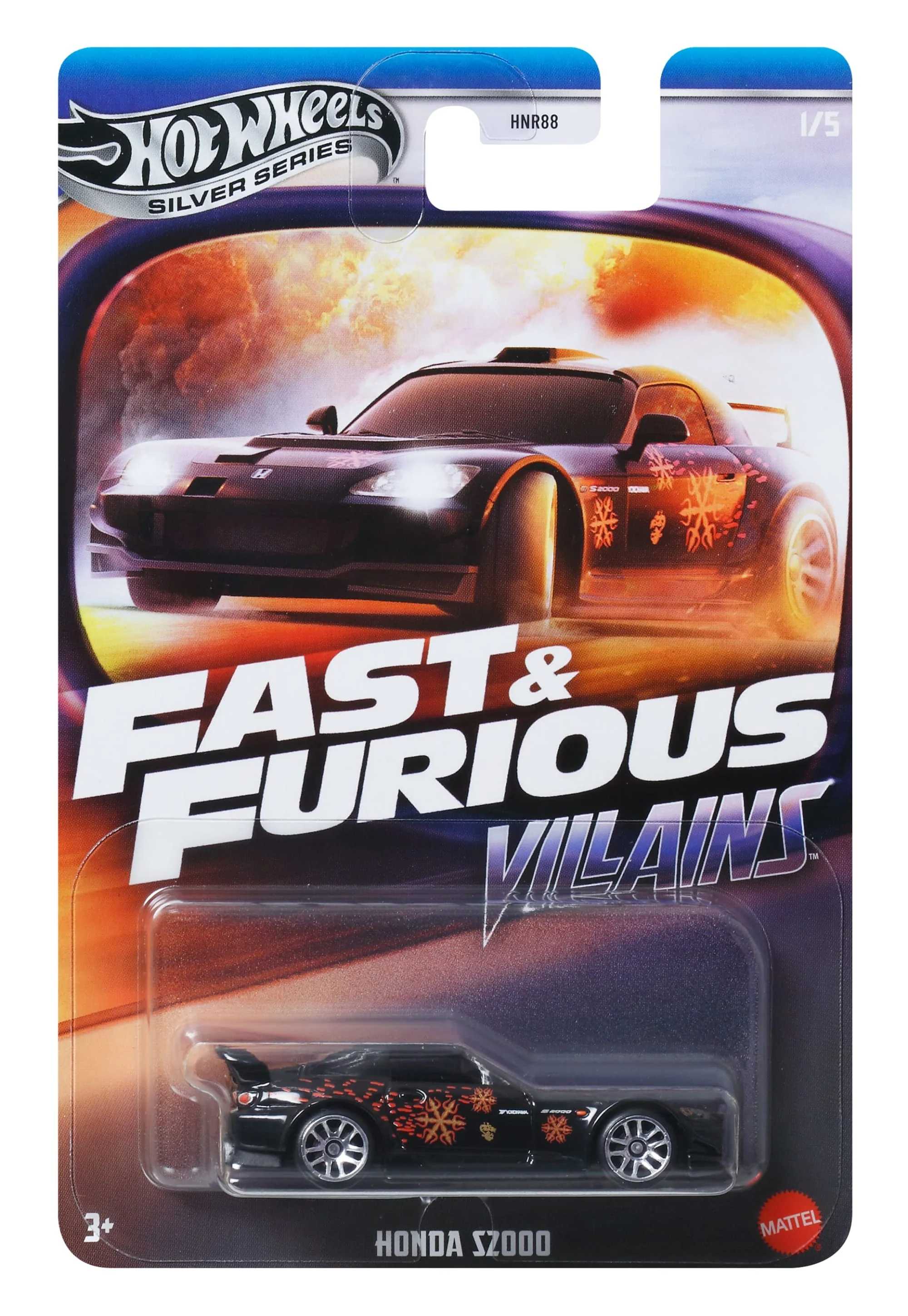 Hot Wheels Collector Veículo de Brinquedo Fast & Furious Honda S2000 - Image 6