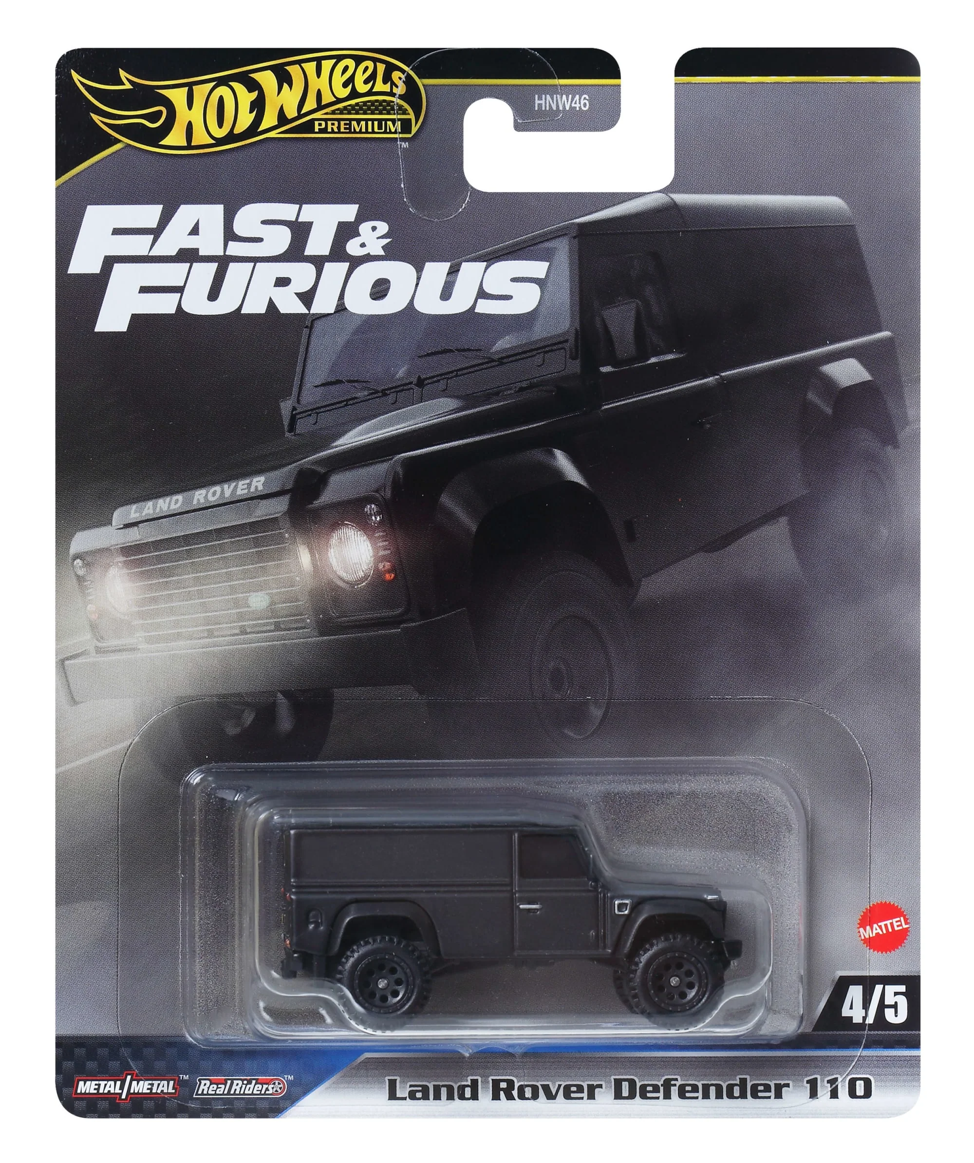 Hot Wheels Collector Veículo de Brinquedo Land Rover Defender 110 Panel - Image 6